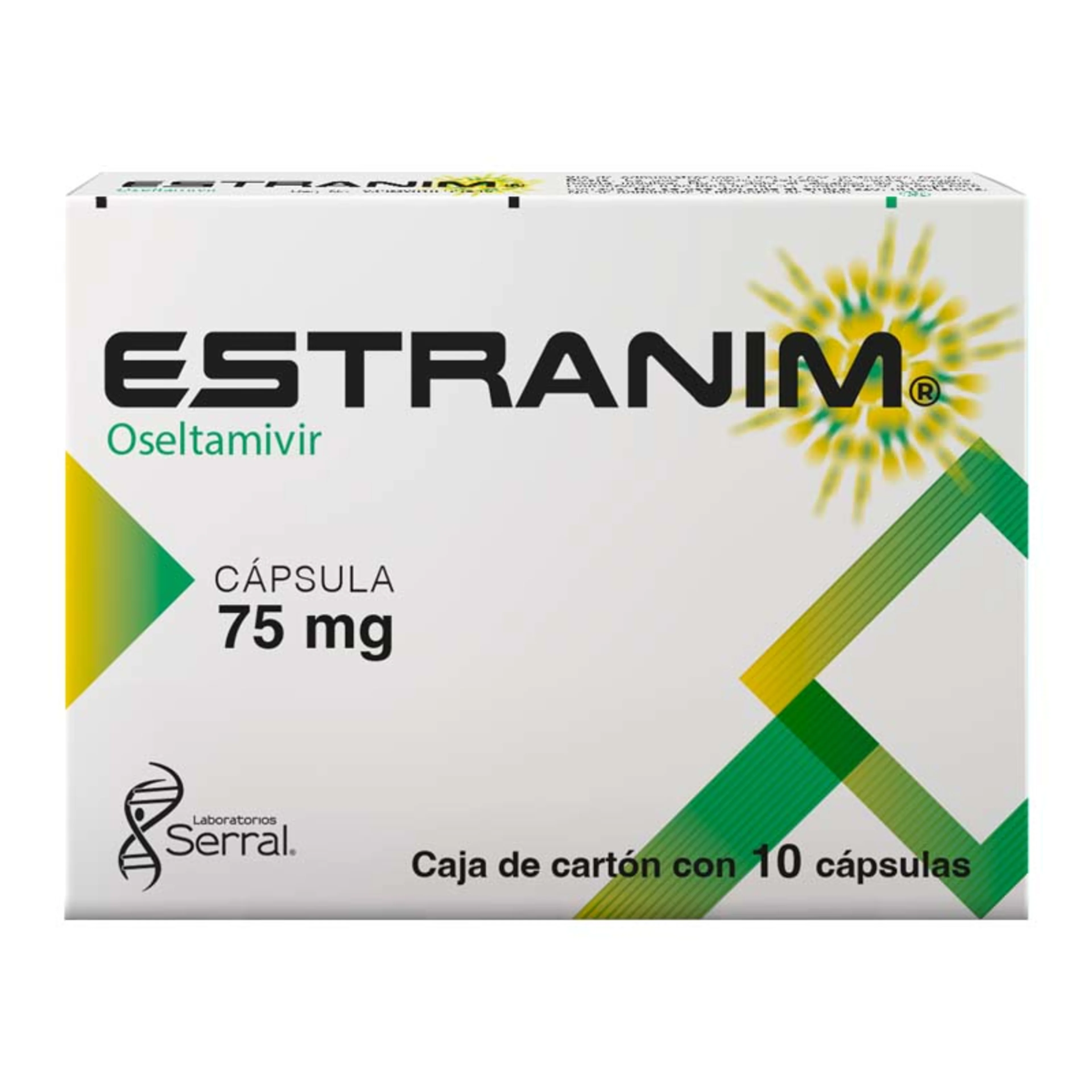 Estranim 75 Mg Con 10 Cápsulas