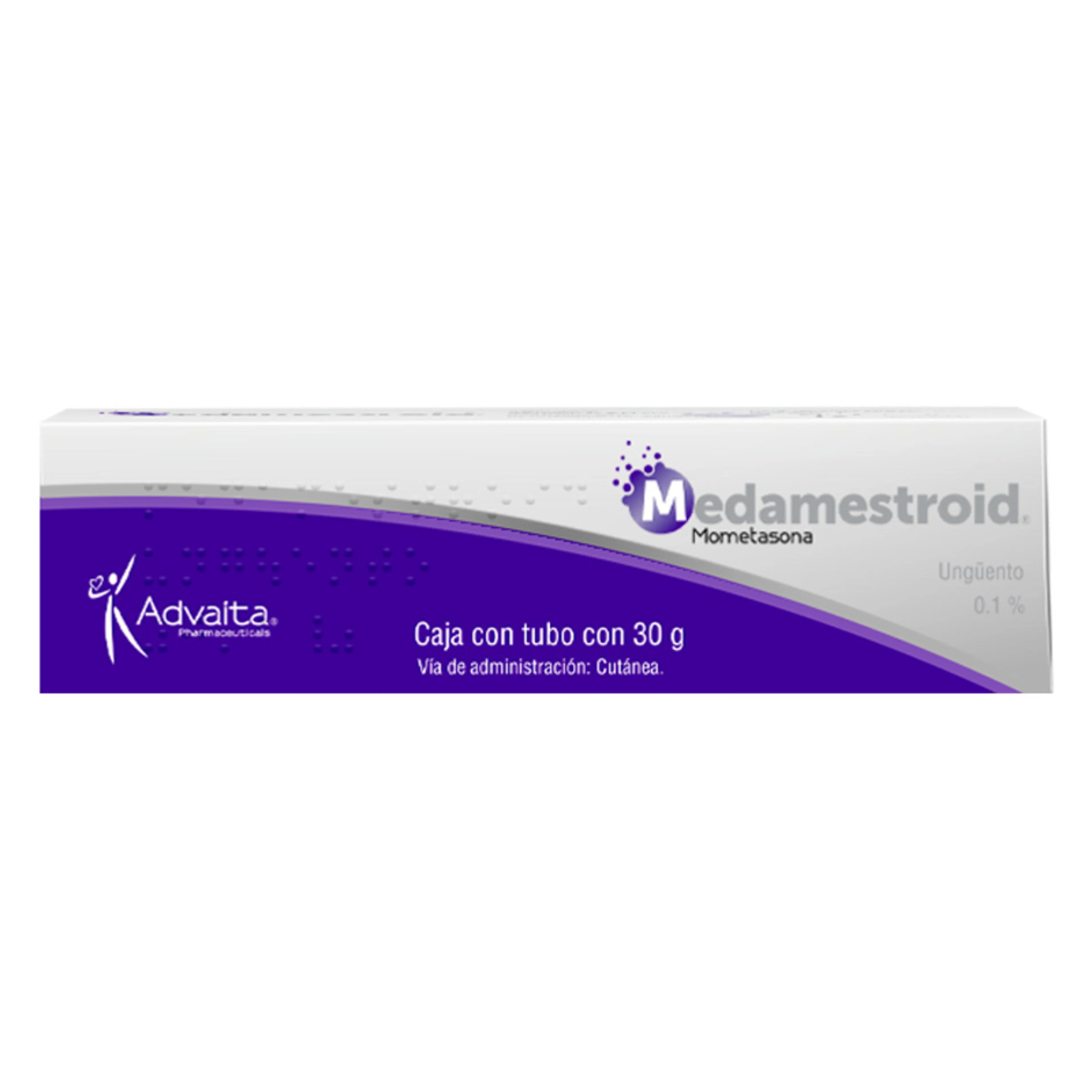 Medamestroid 0.1% Con 30 G De Ungüento