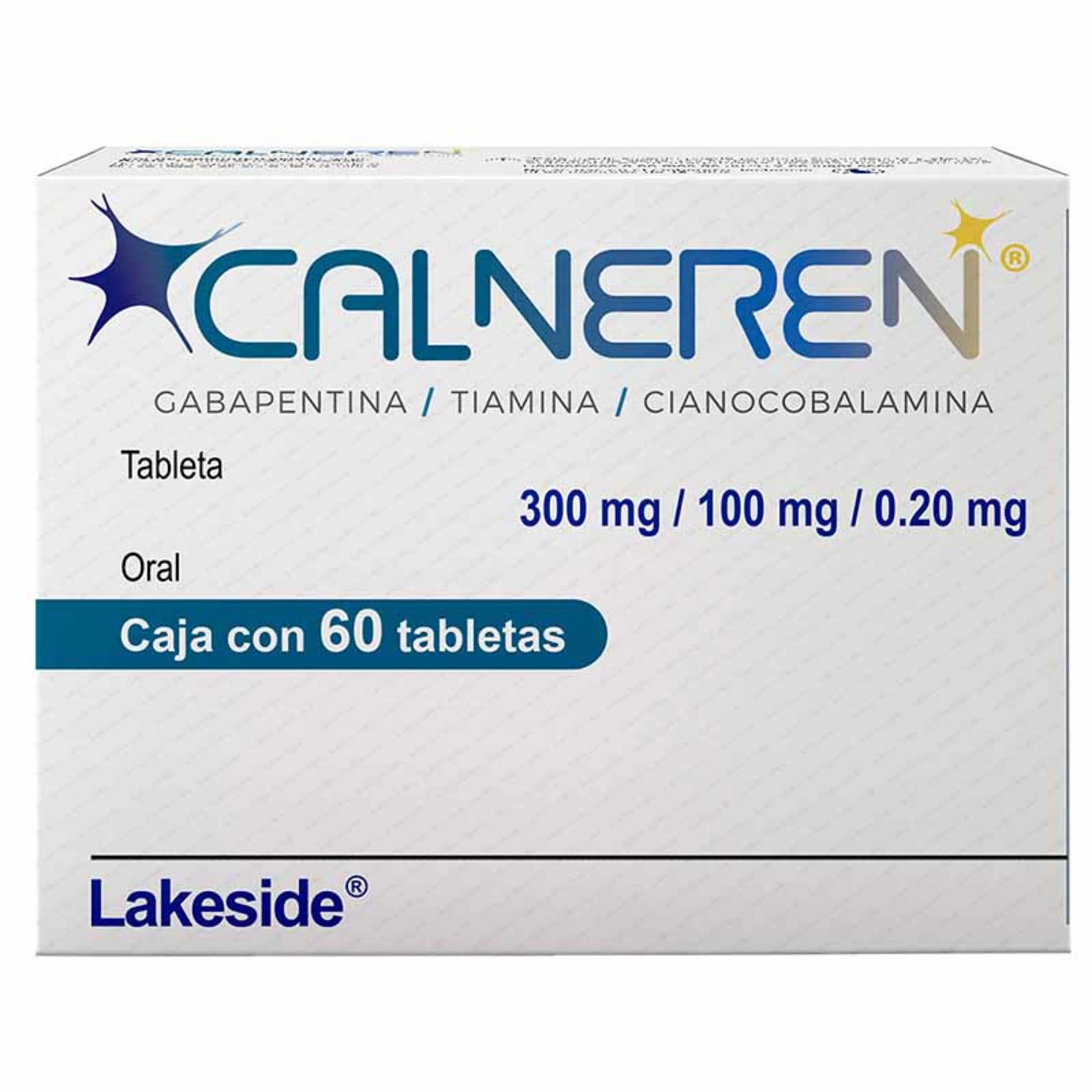 Calneren 300/100/0.20 Mg Con 60 Tabletas