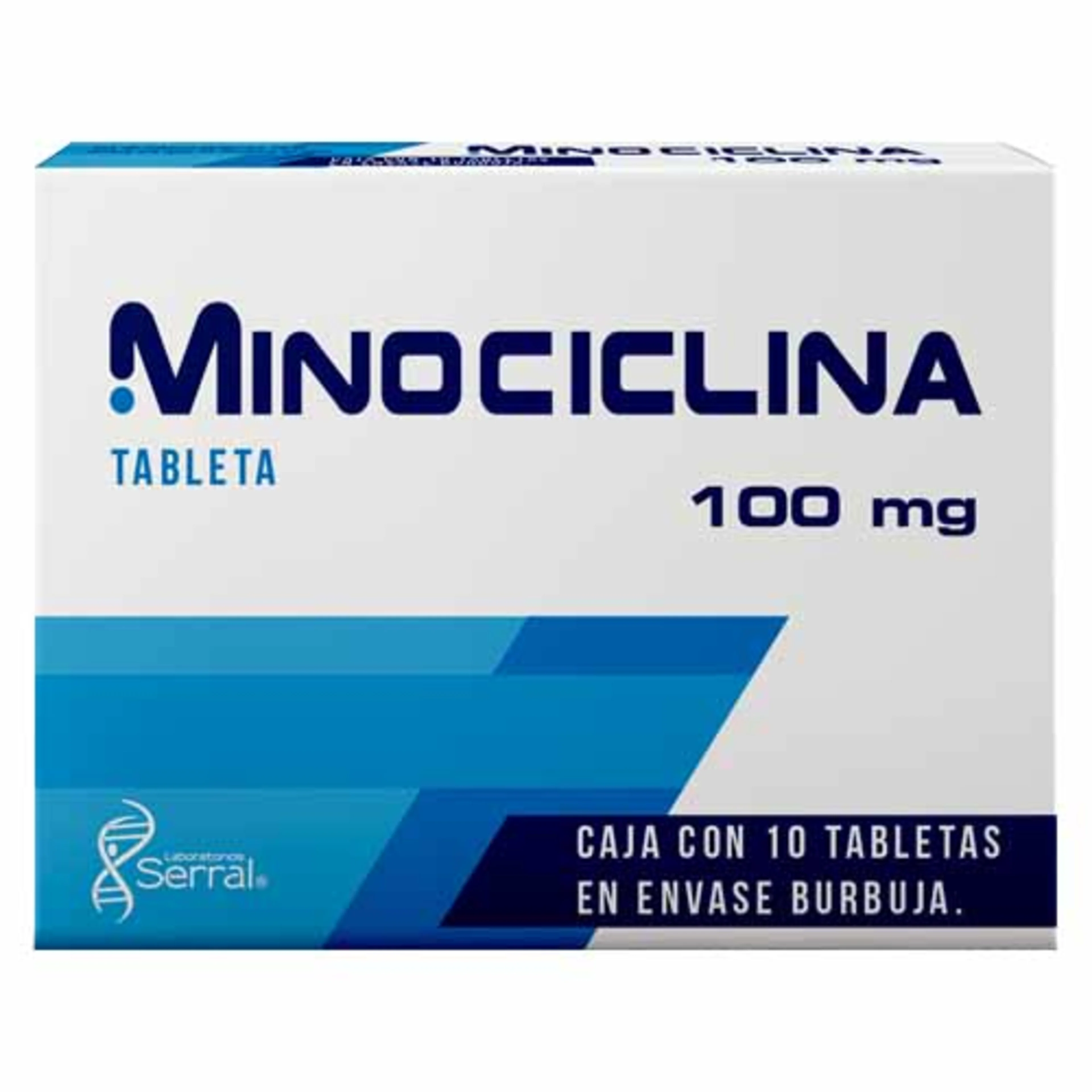 Antinocil Minociclina 100 Mg Con 10 Tabletas