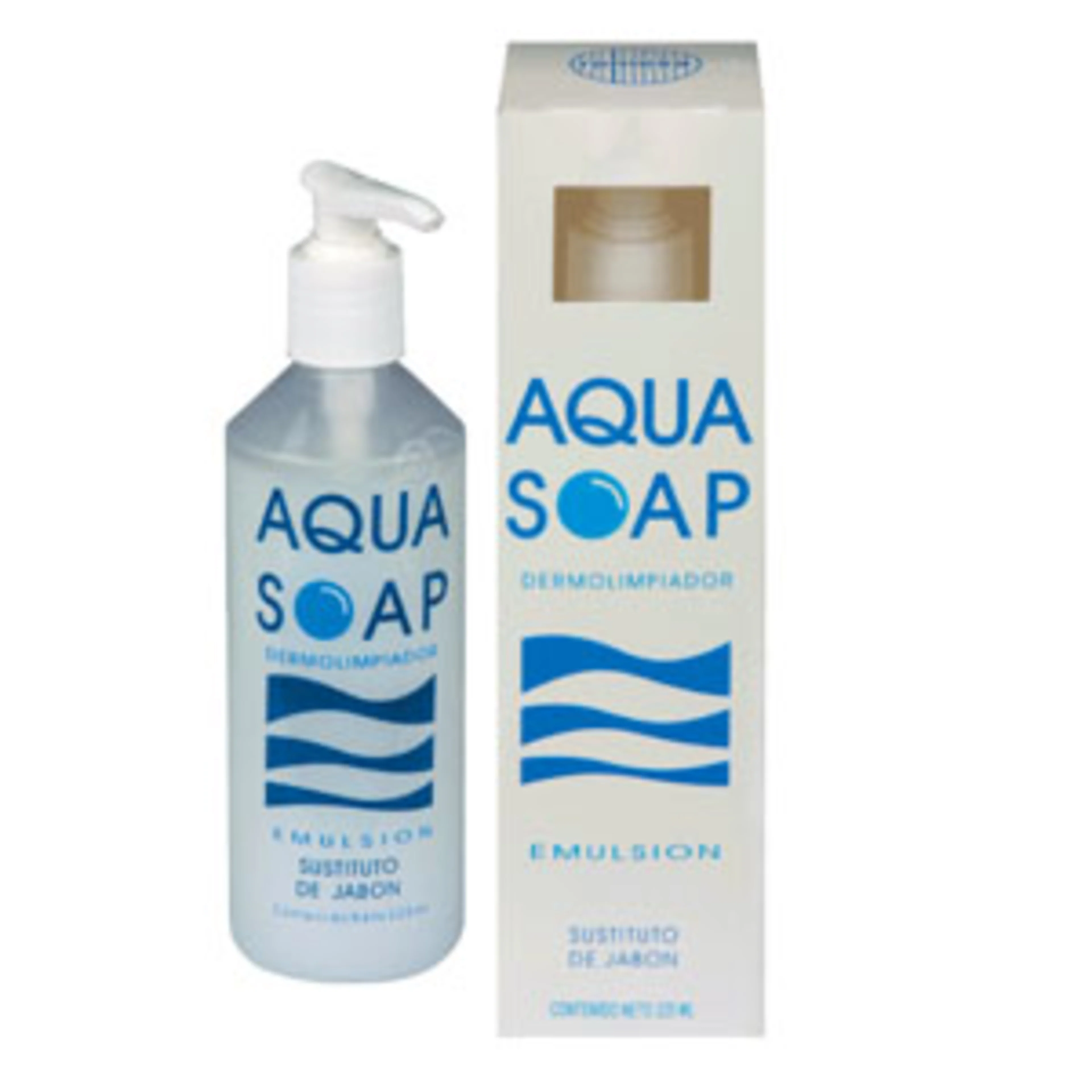 Aqua Soap Dermolimpiador Sustituto De Jabón Emulsión Con 225 Ml