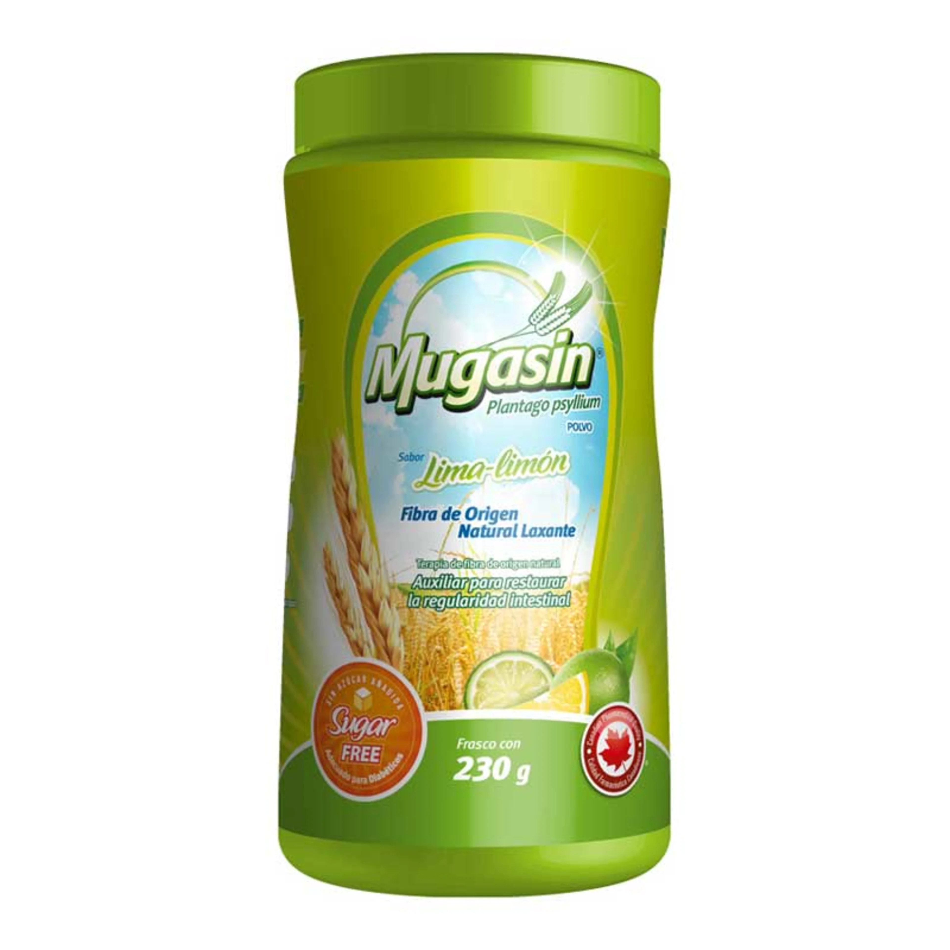 Mugasin Laxante Sabor Lima Limón Polvo 230 Gr