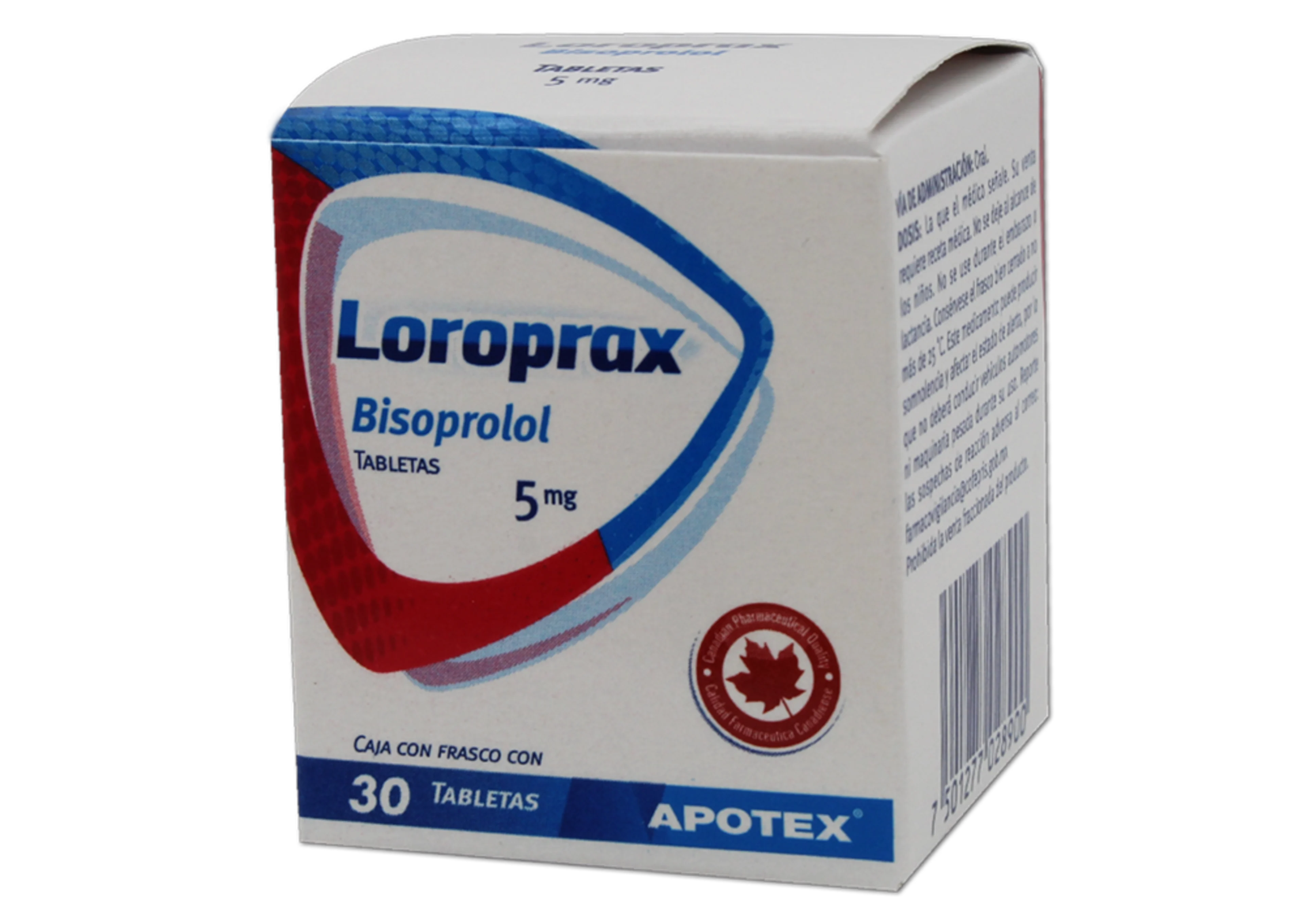 Loroprax 5 Mg Con 30 Tabletas