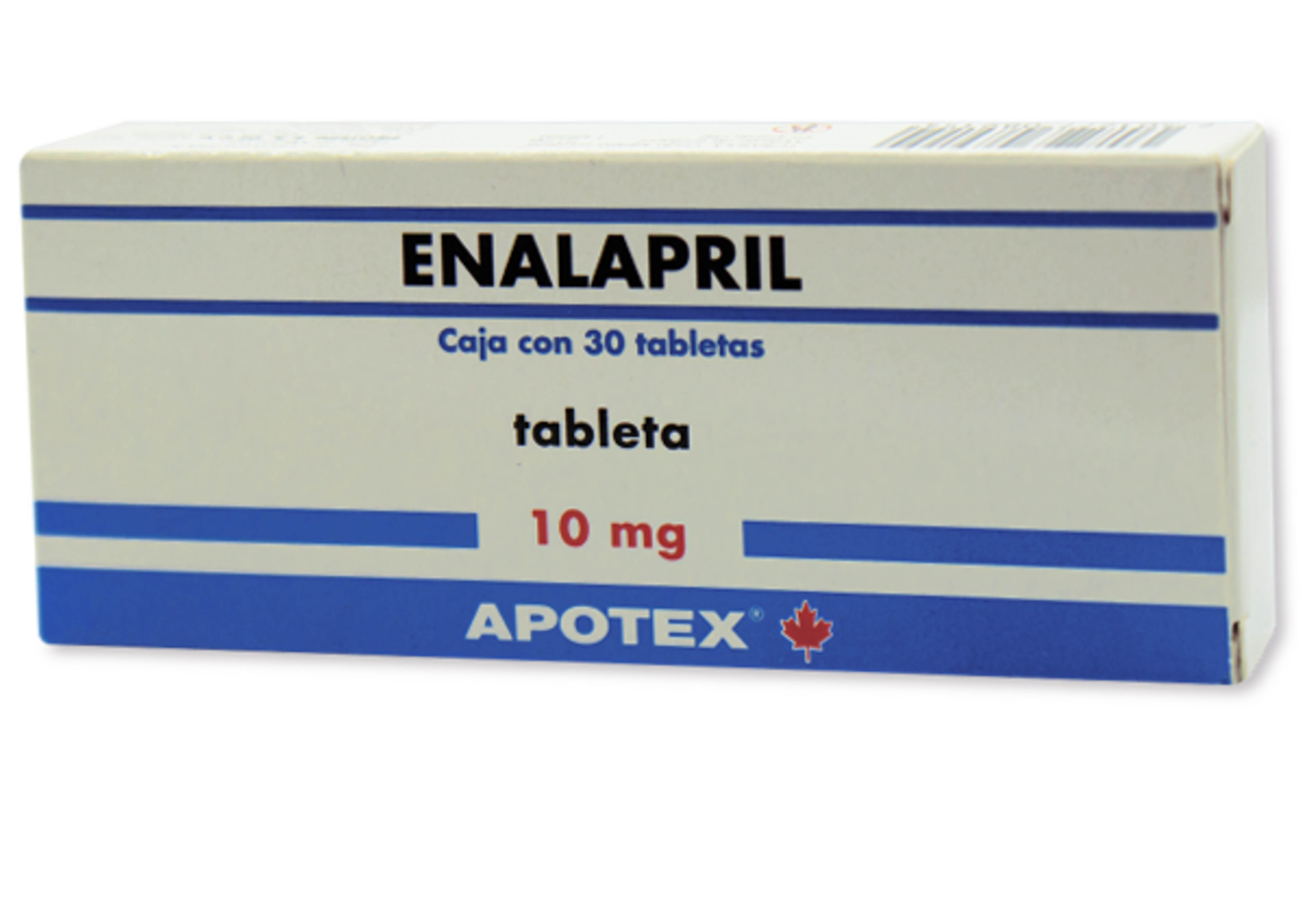 Enalapril 10 Mg Con 30 Tabletas (Apotex)