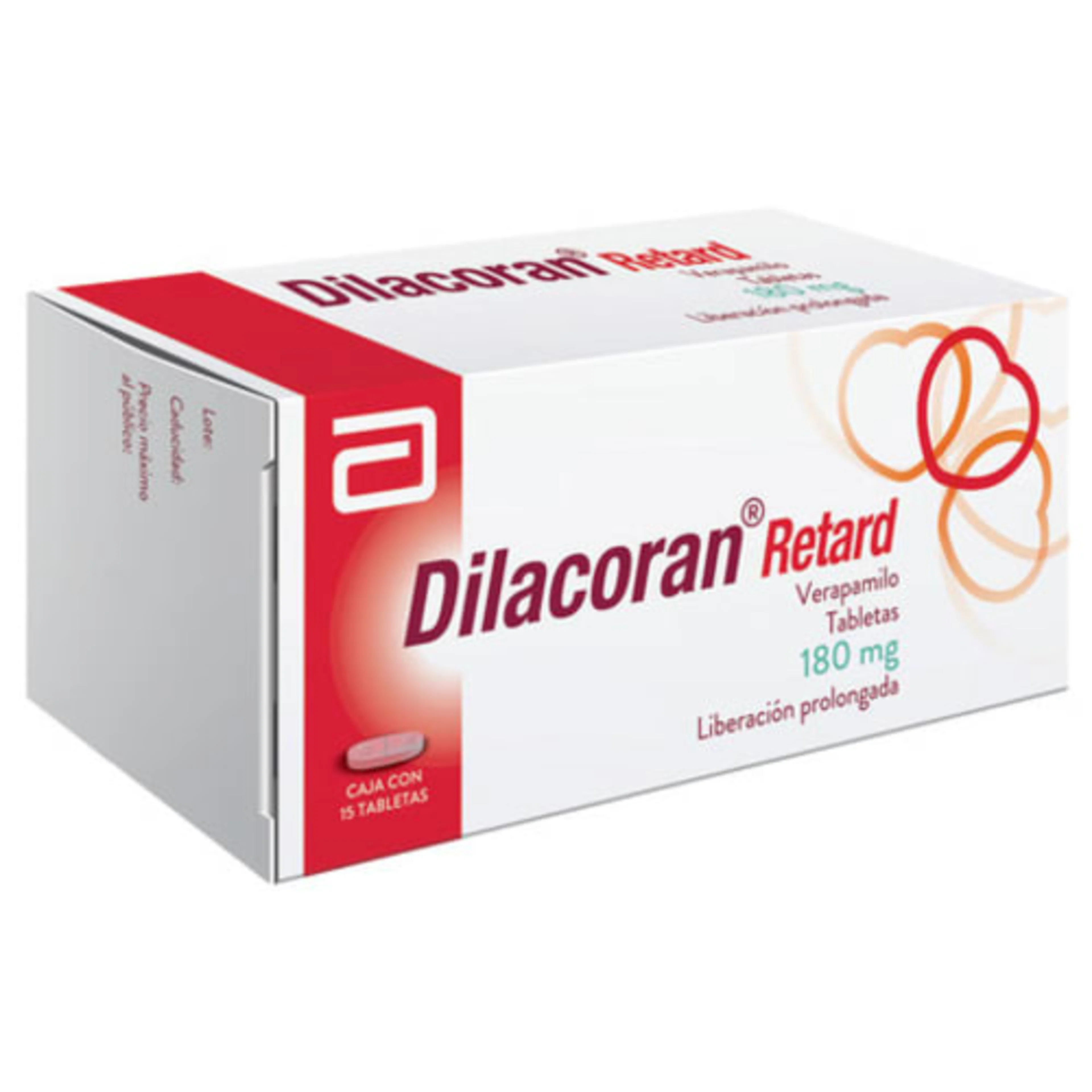 Dilacoran Retard 180 Mg Con 15 Tabletas