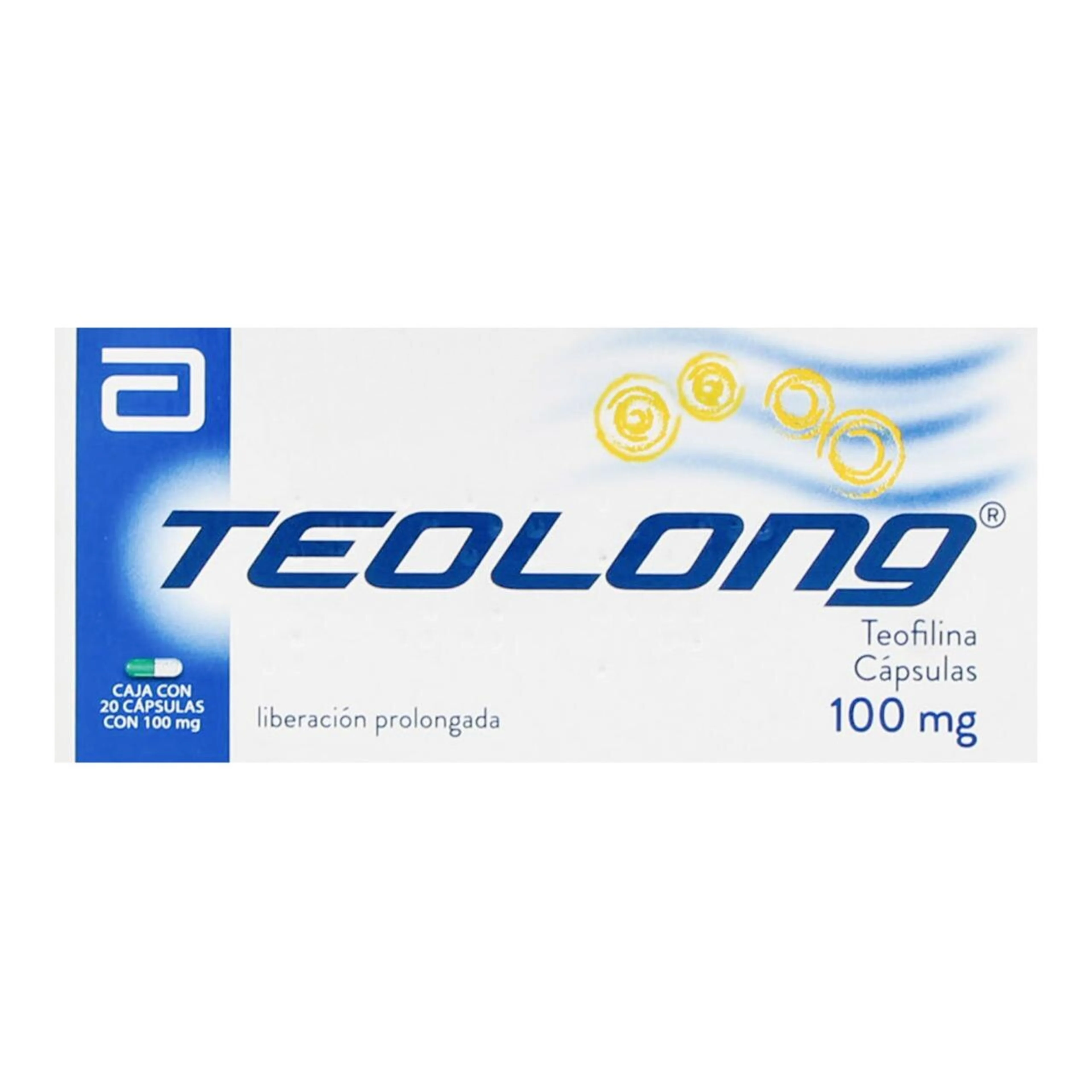Teolong 100 Mg Con 20 Cápsulas