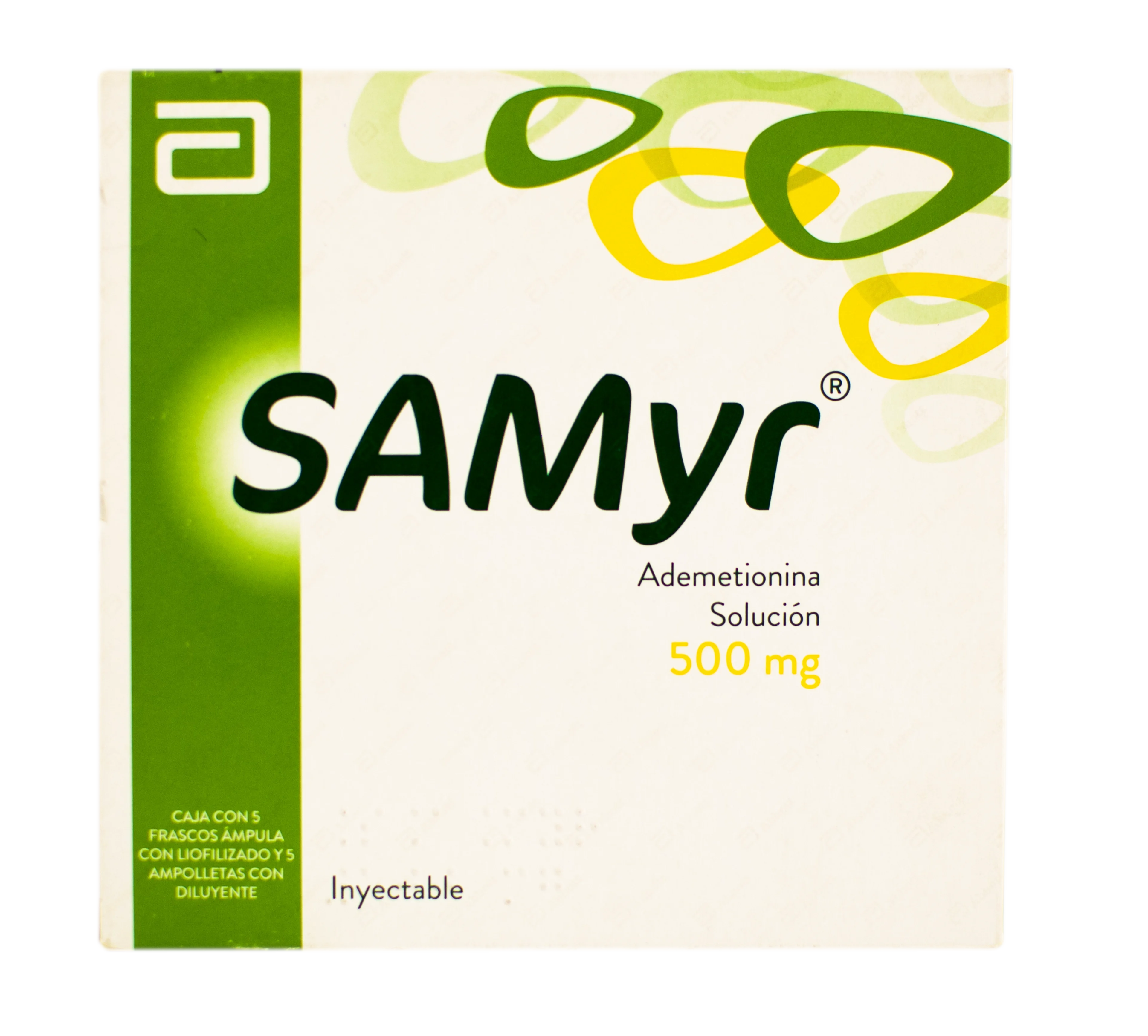 Samyr 500 Mg Con 5 Ampolletas