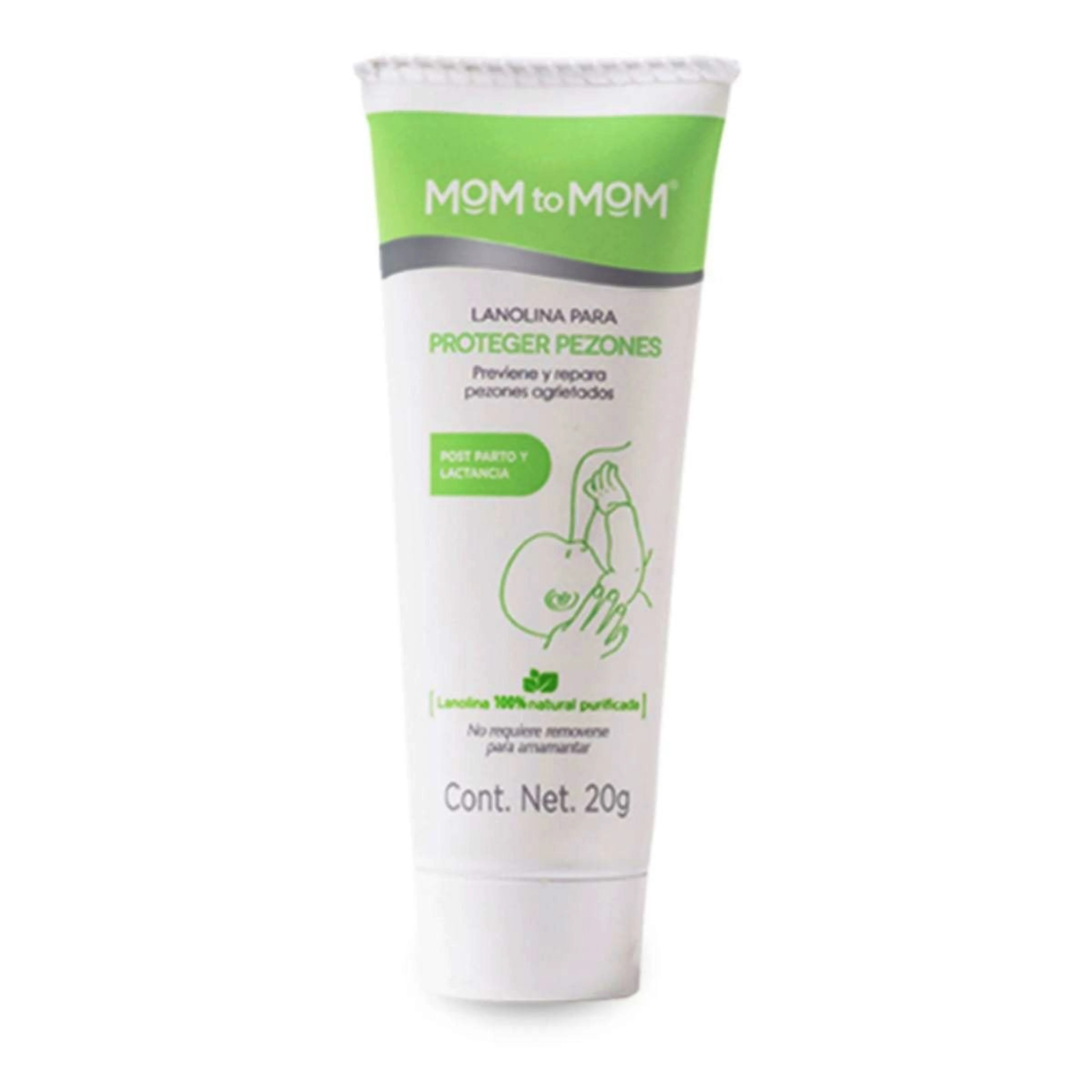 Mom To Mom Lanolina Para Proteger Pezones 20 G