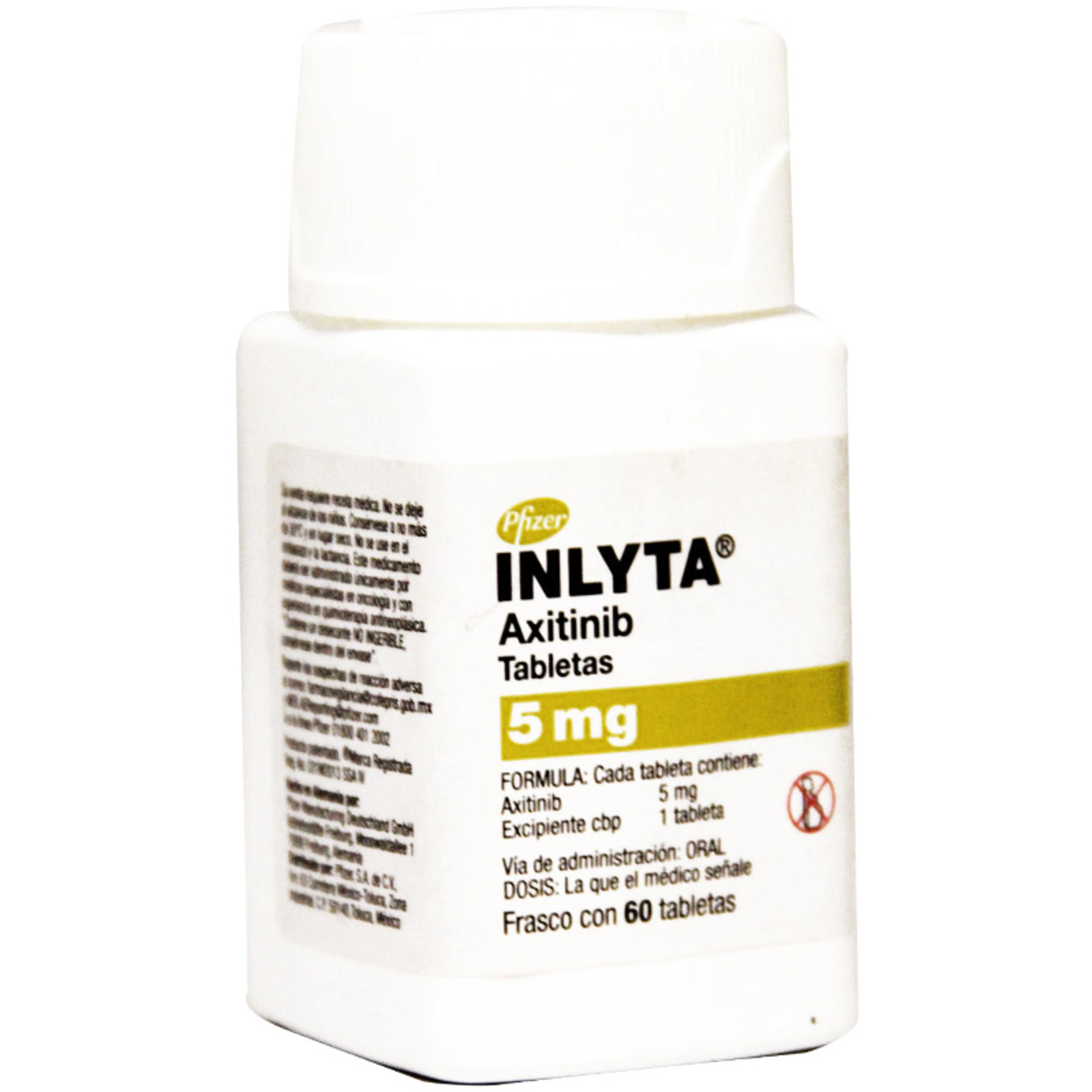 Inlyta 5 Mg Con 60 Tabletas