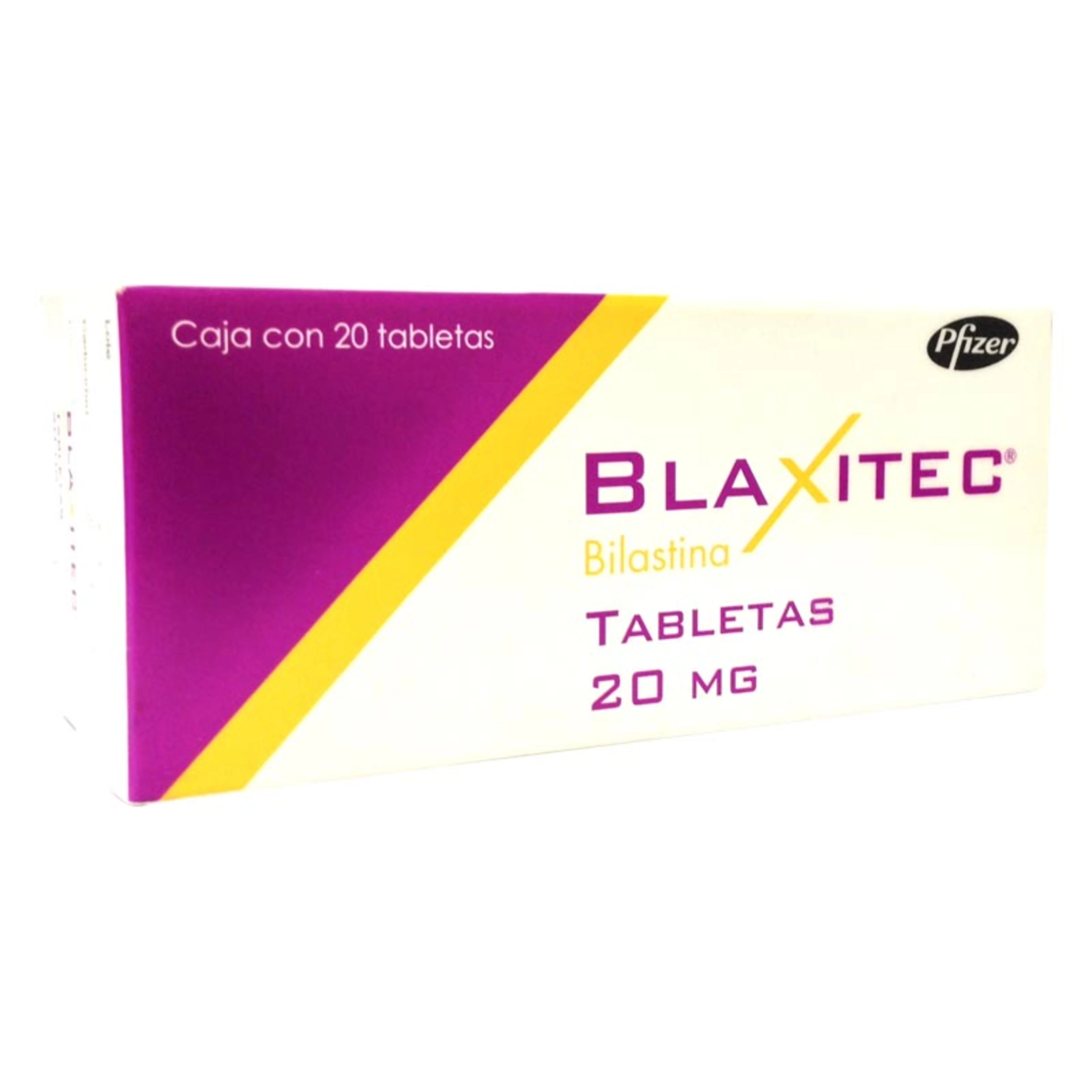 Blaxitec bipack bilastina 20 mg con 30 tabletas
