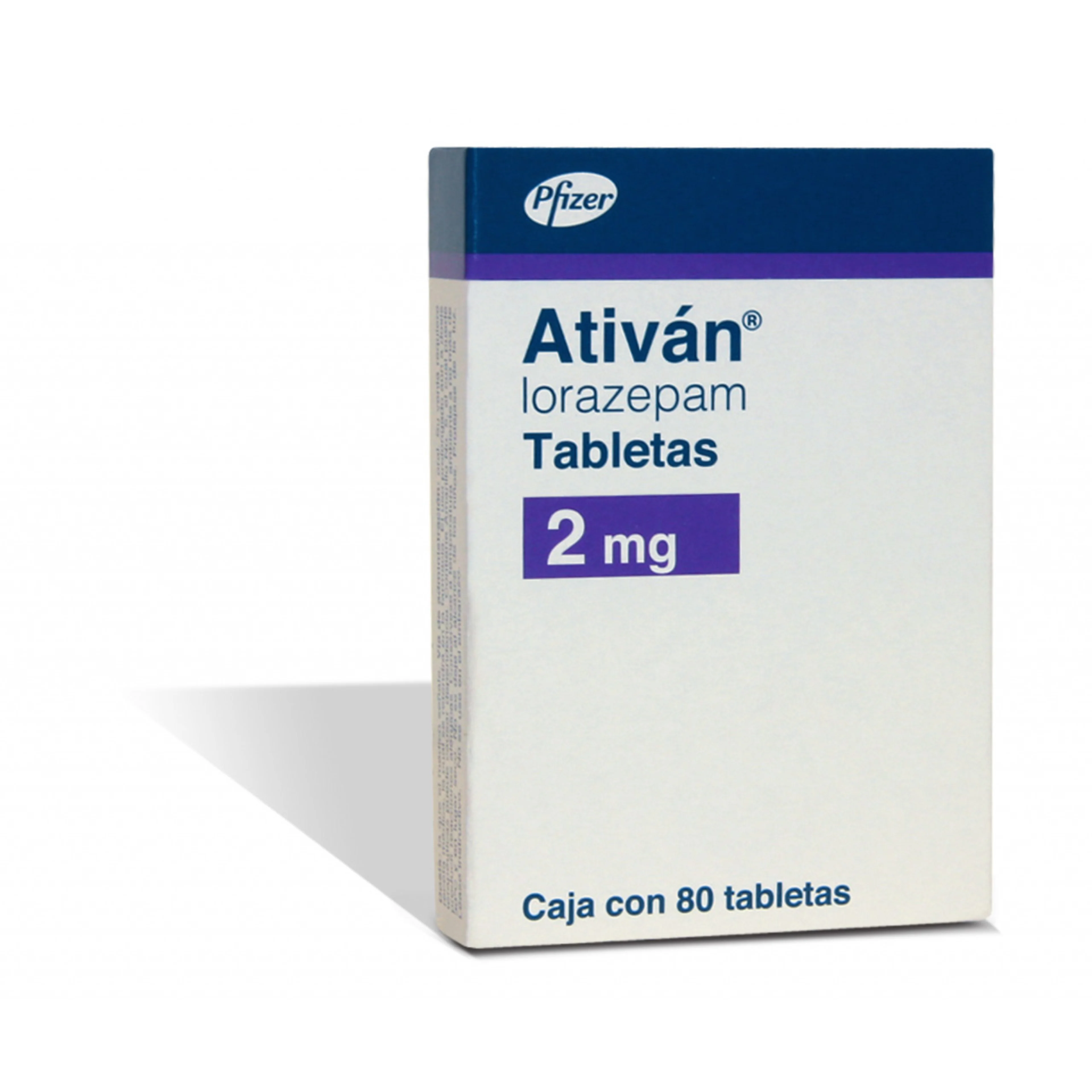 Ativan 2 Mg Con 80 Tabletas