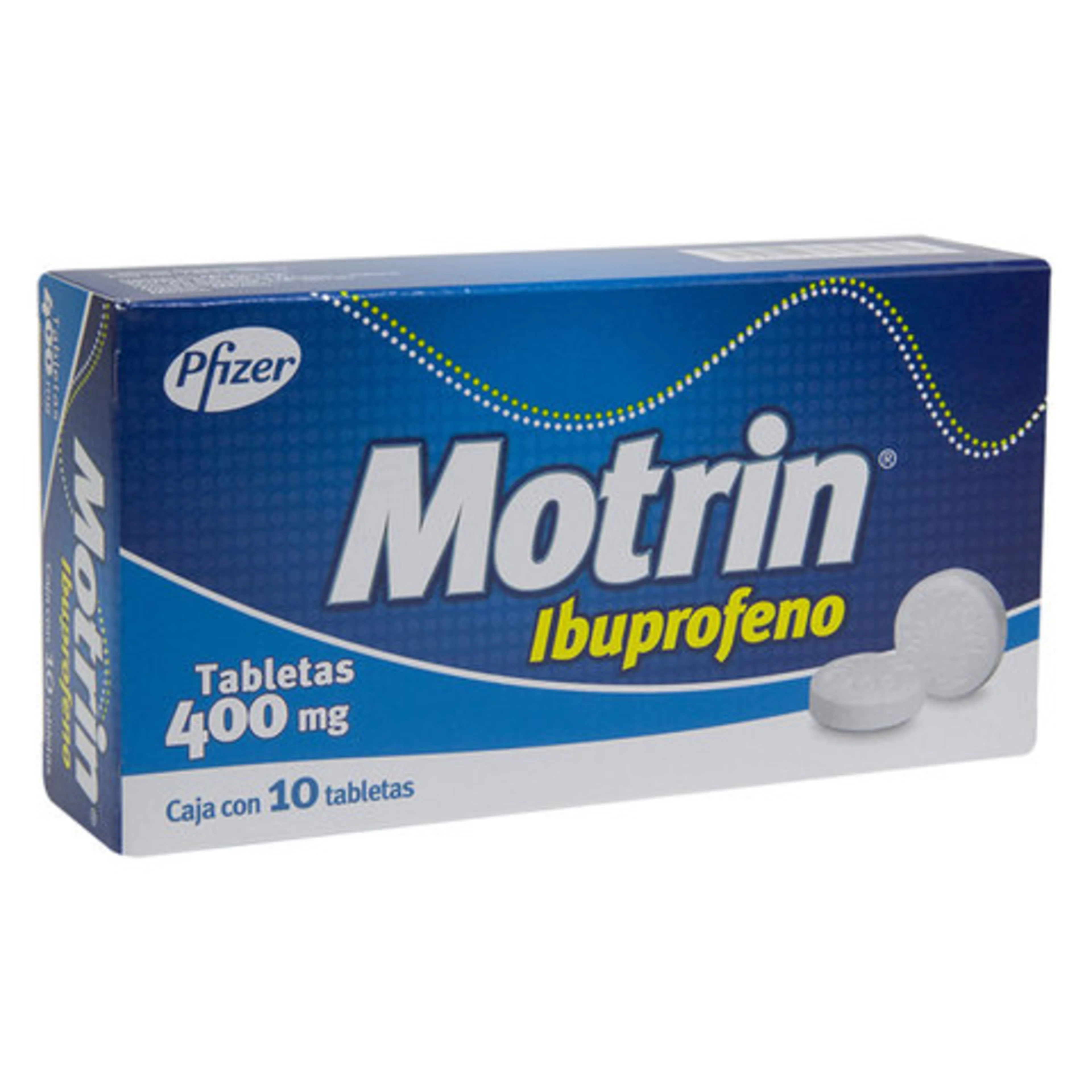 Motrin 400 Mg Con 10 Tabletas