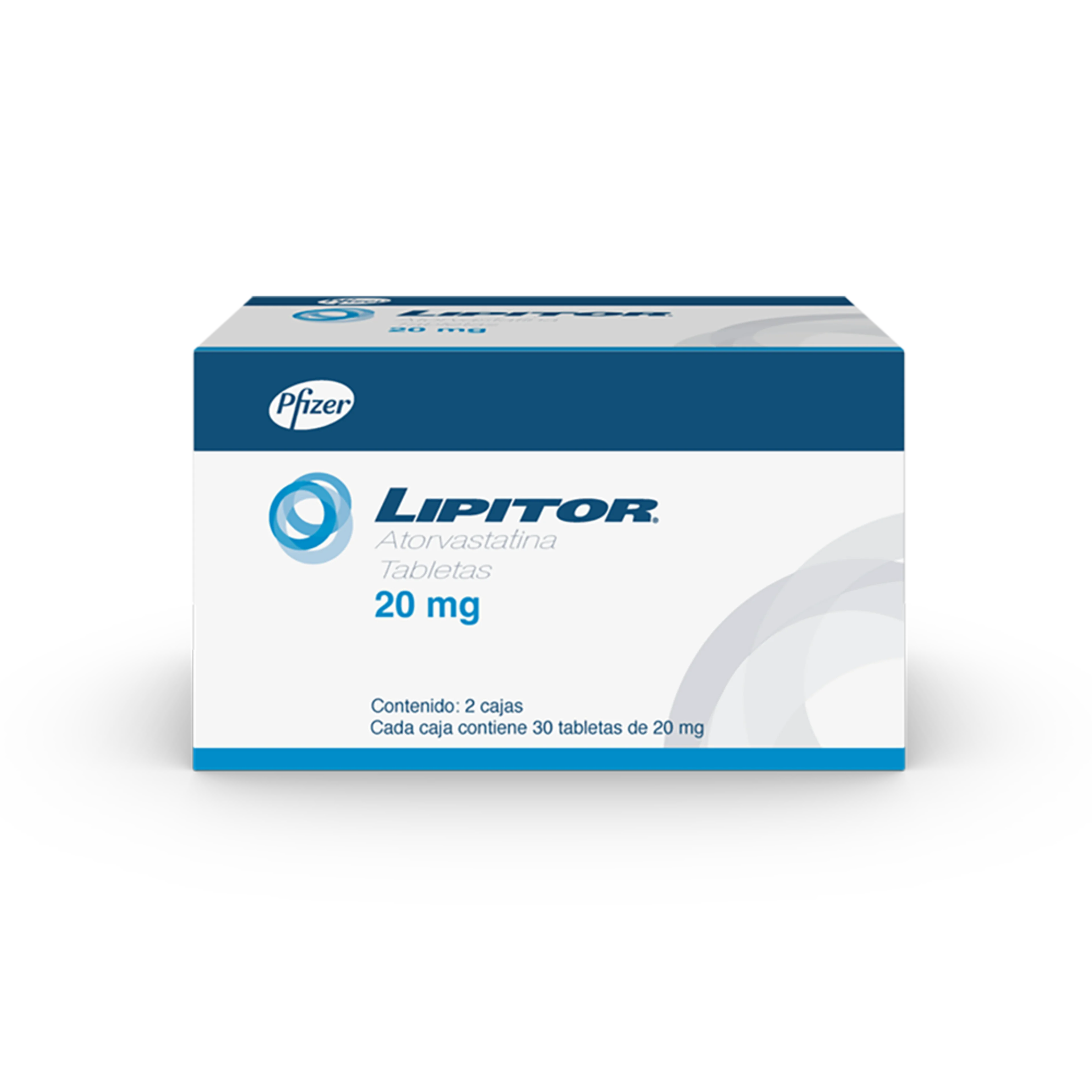 Lipitor 20 Mg Con 30 Tabletas Duopack