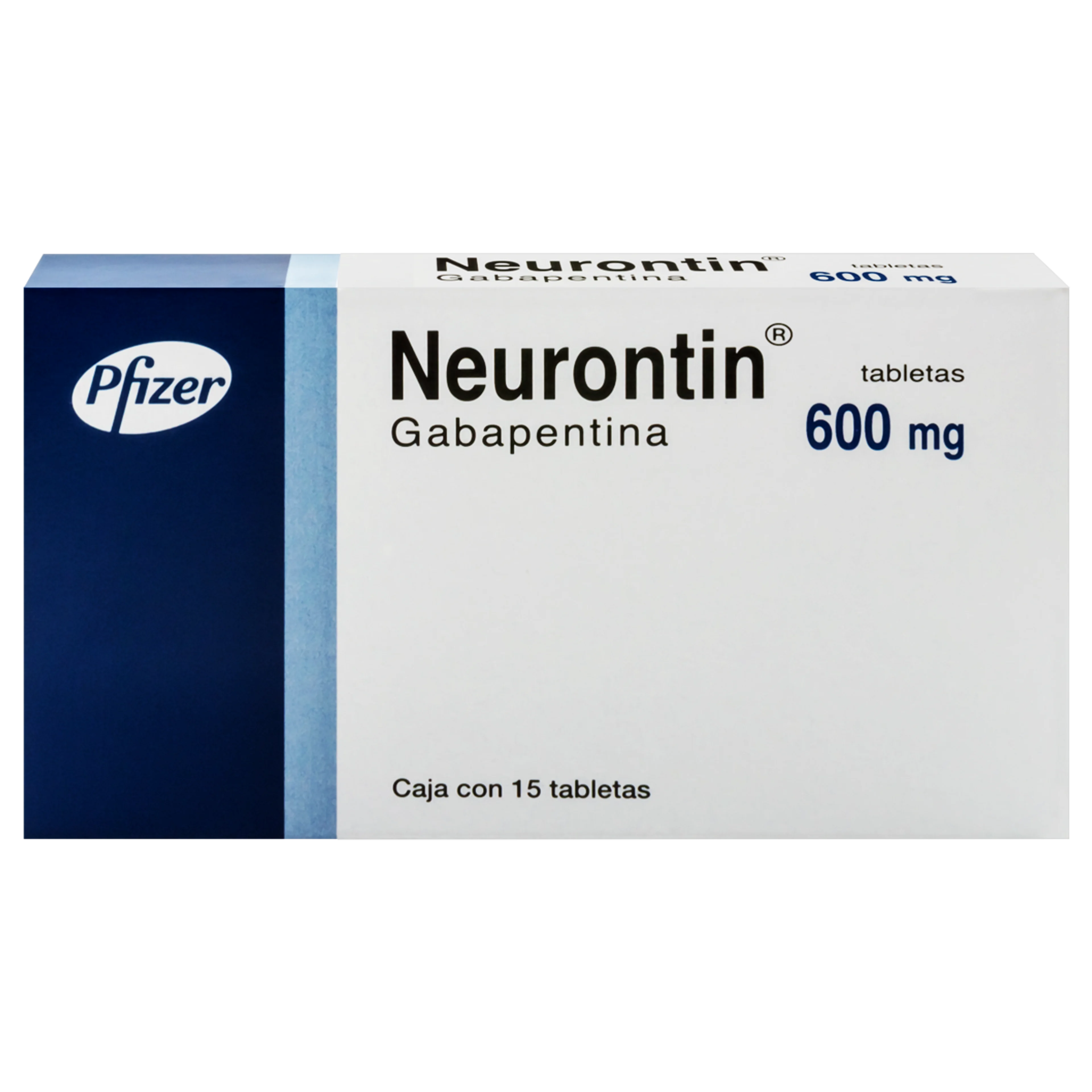Neurontin 600 Mg Con 15 Tabletas