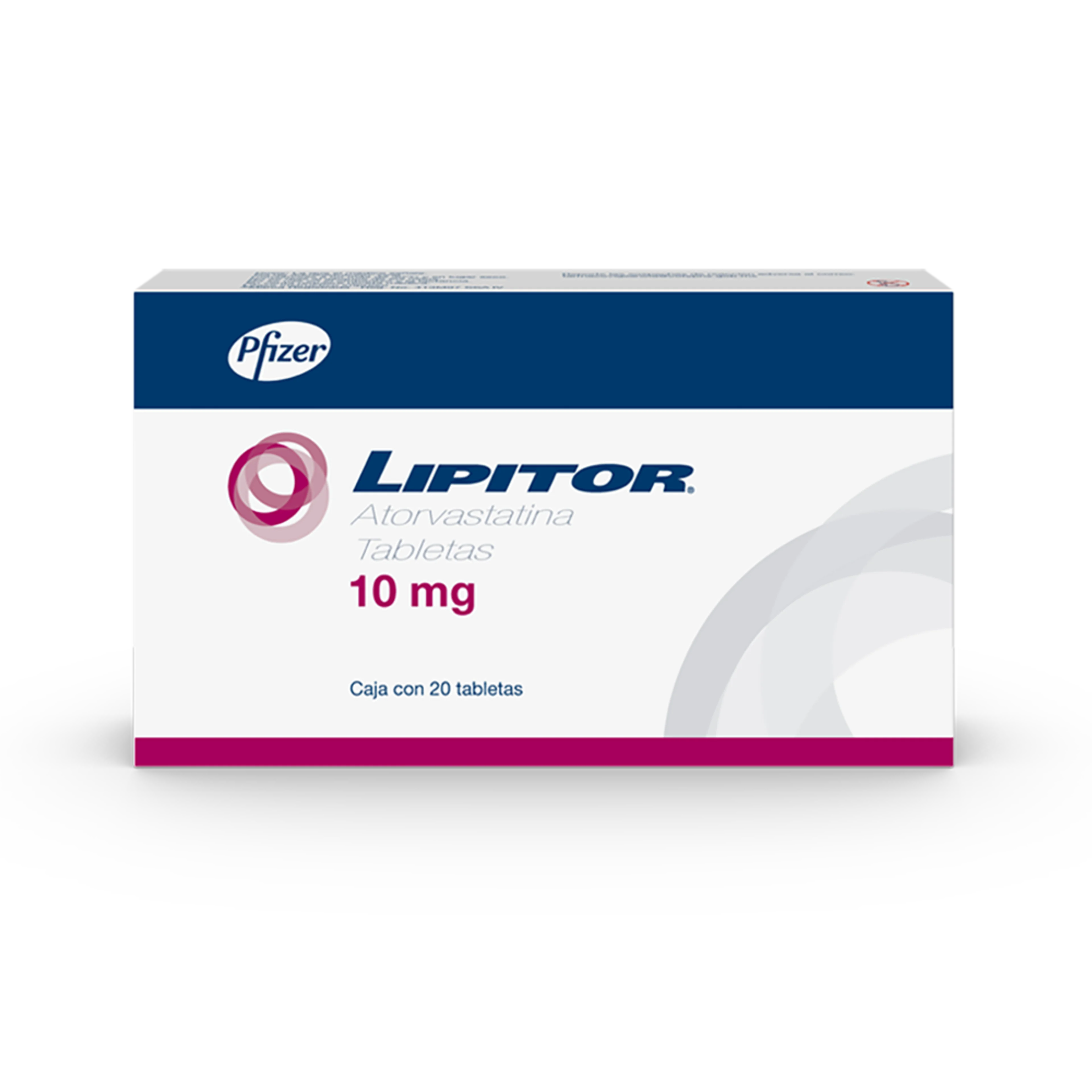 Lipitor 10 Mg Con 20 Tabletas