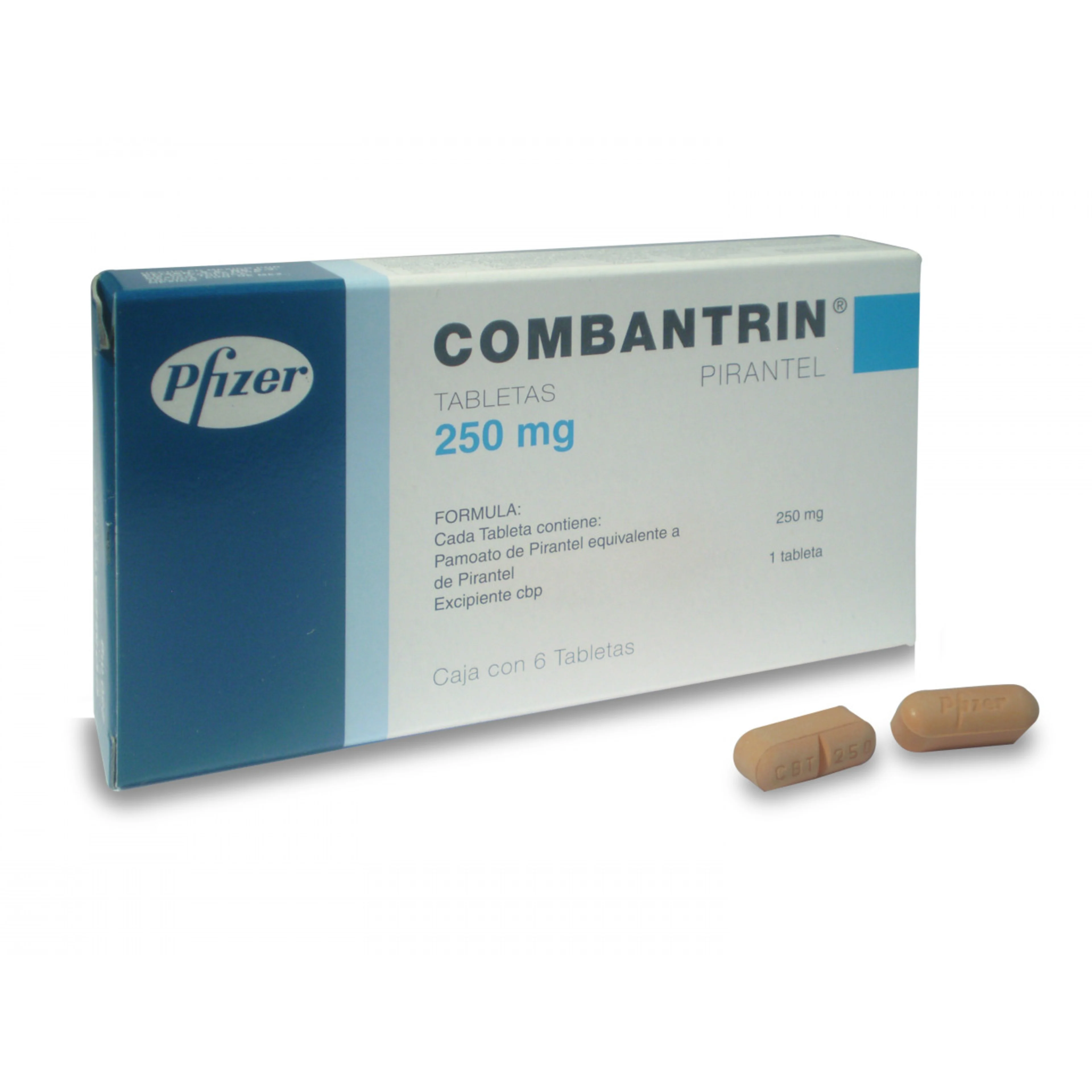 Combantrin 250 Mg Con 6 Tabletas