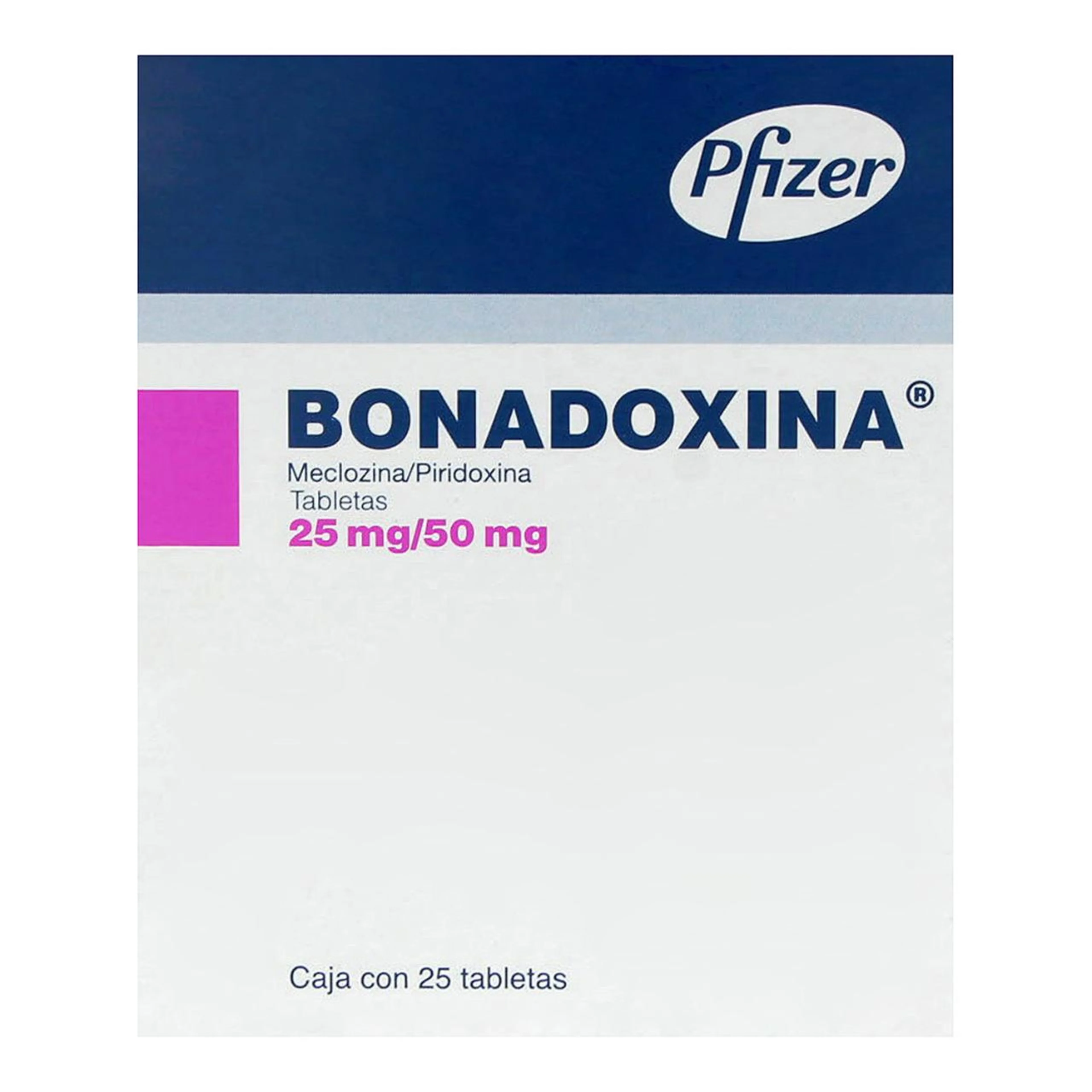 Bonadoxina 25/50 Mg Con 25 Tabletas
