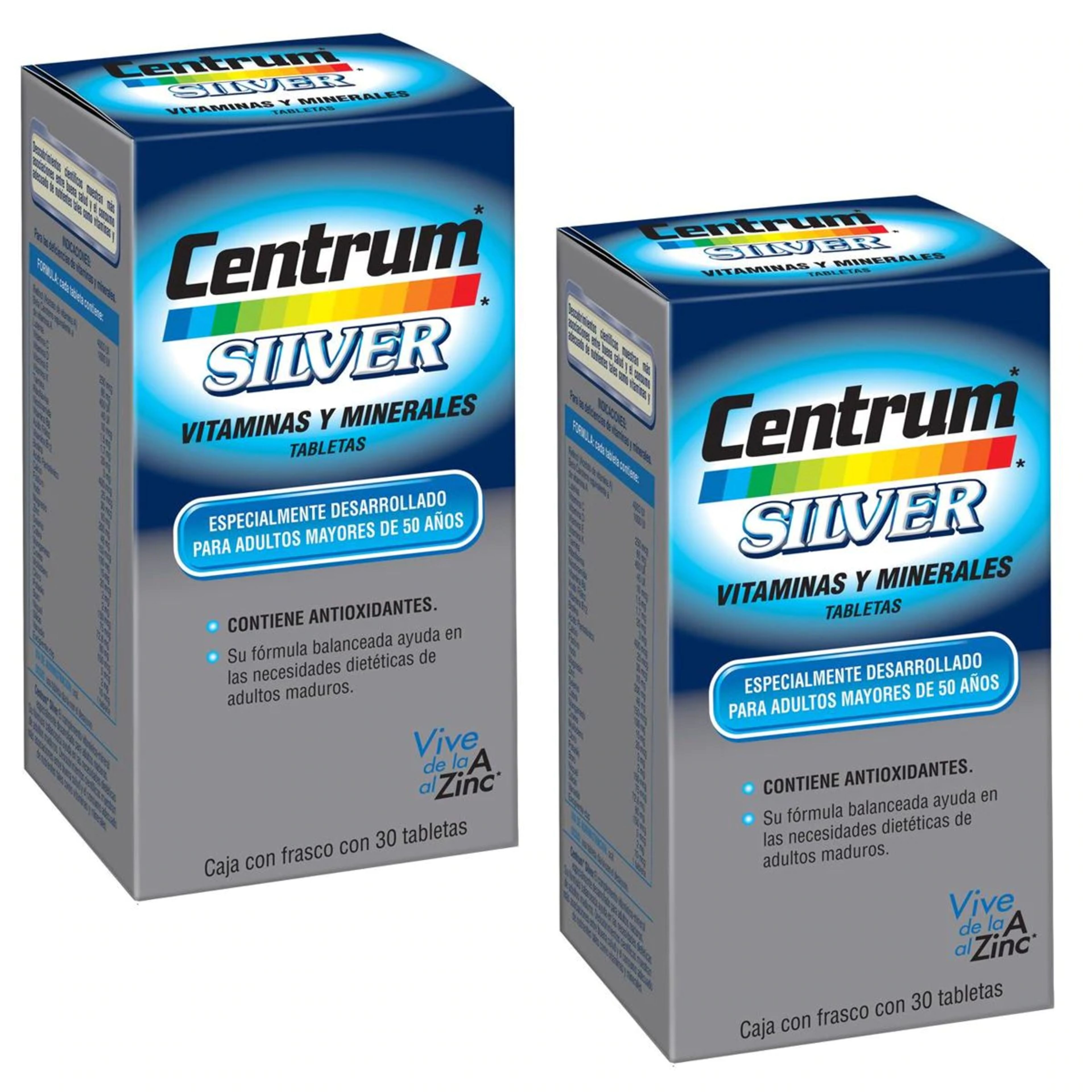 Centrum silver pack 30+30 comprimidos