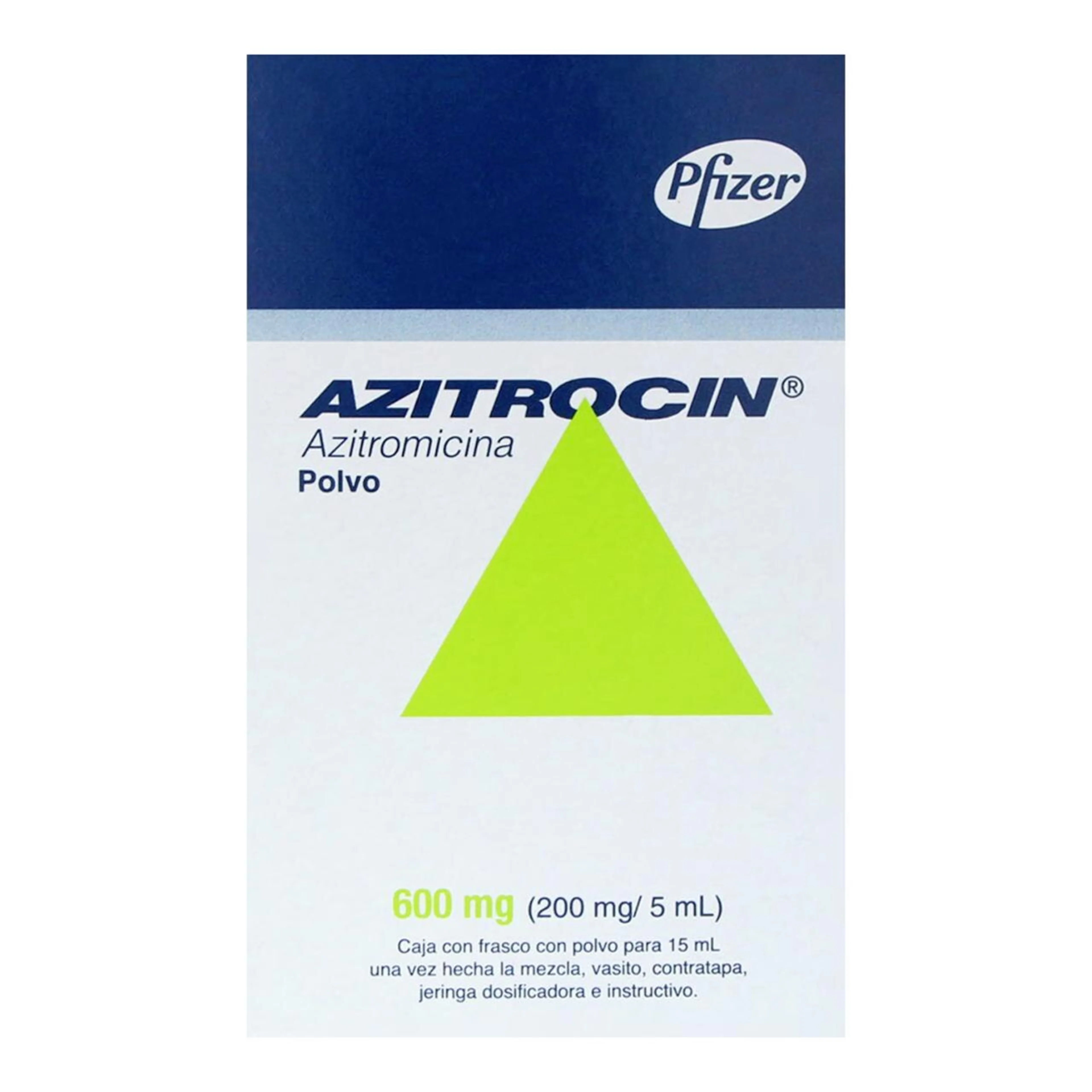 Azitrocin Azitromicina 600 Mg Con 15 Ml De Suspensión