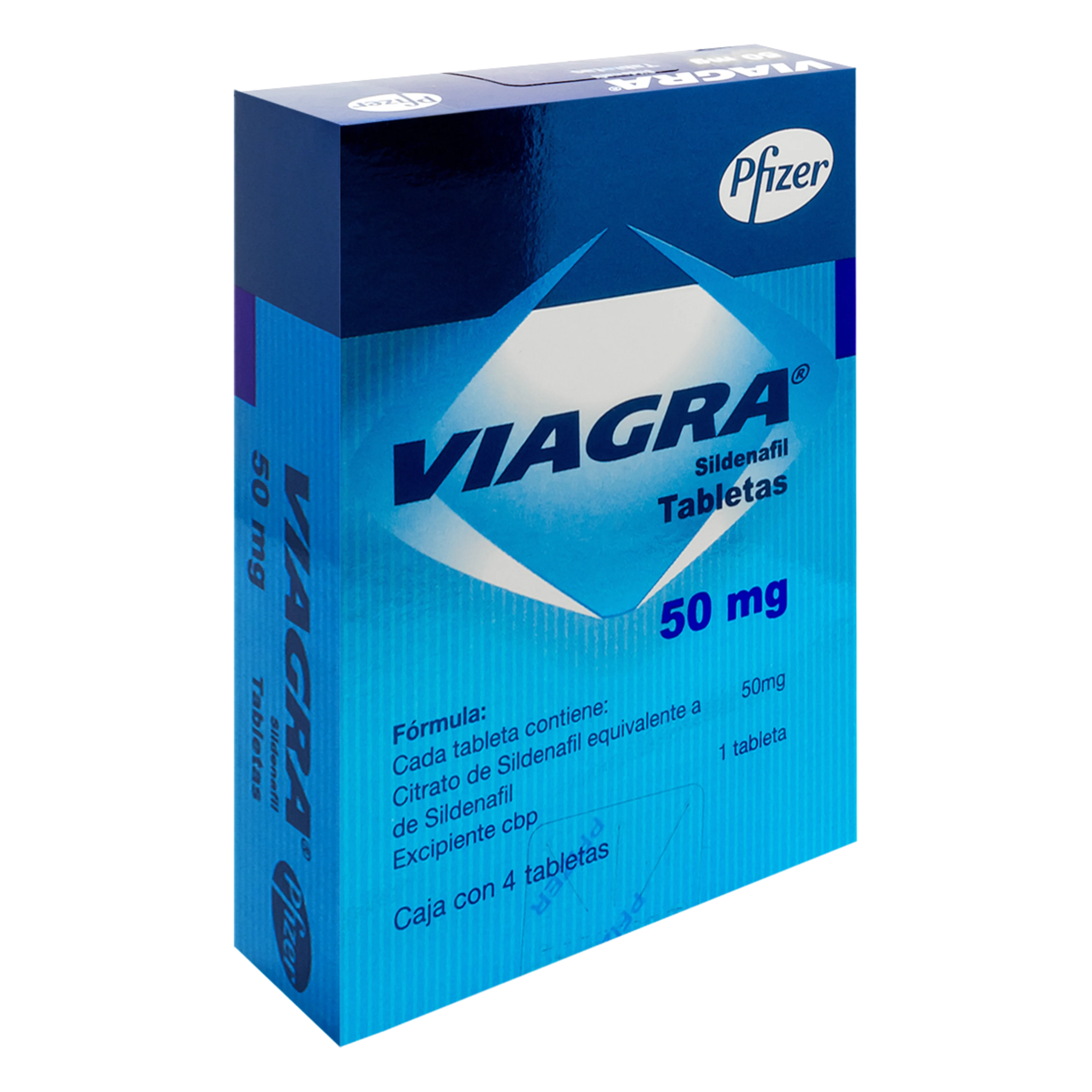 Viagra 50 Mg Con 4 Tabletas