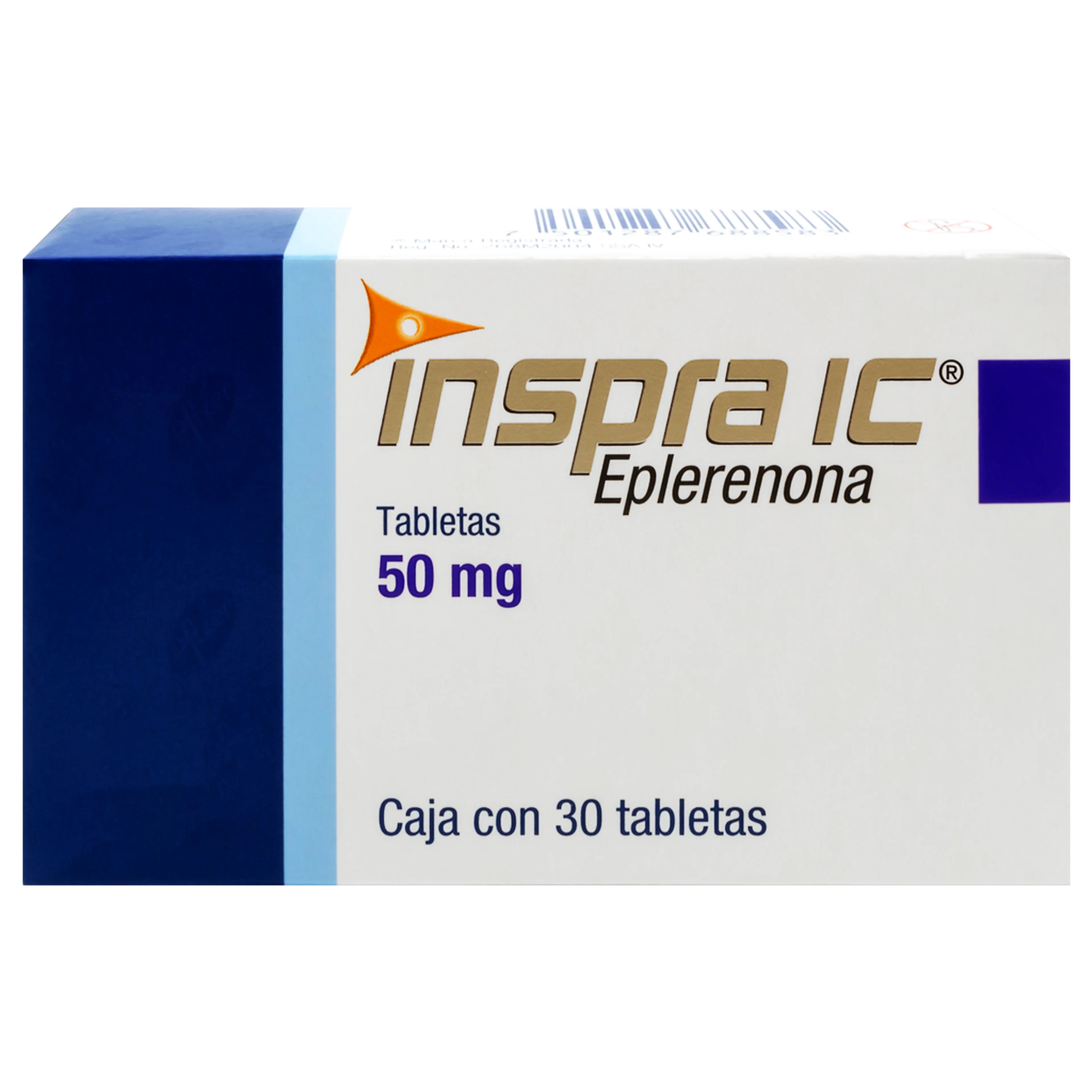 Inspra Ic 50 Mg Con 30 Tabletas