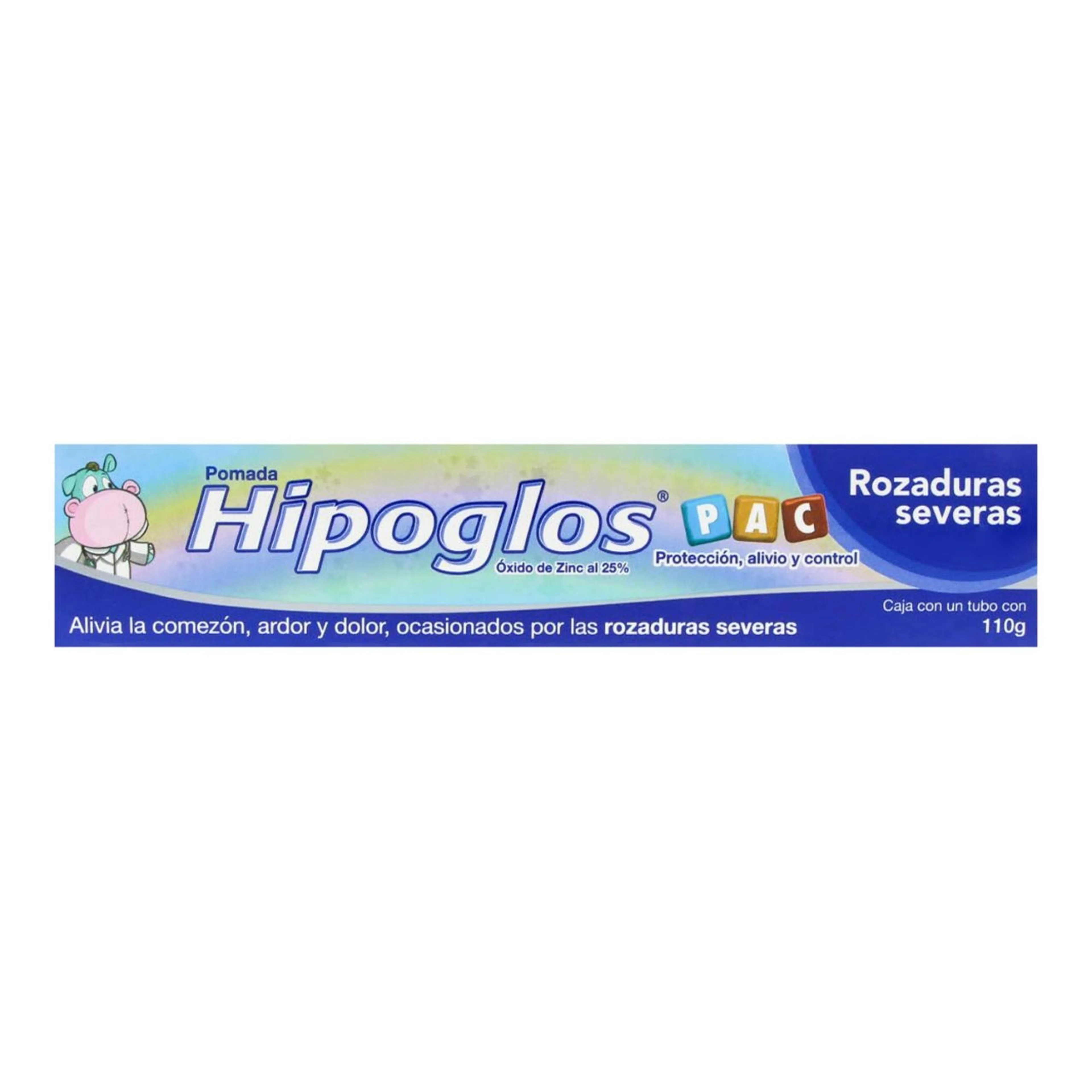 Hipoglos Pomada Óxido De Zinc 25% 110 G