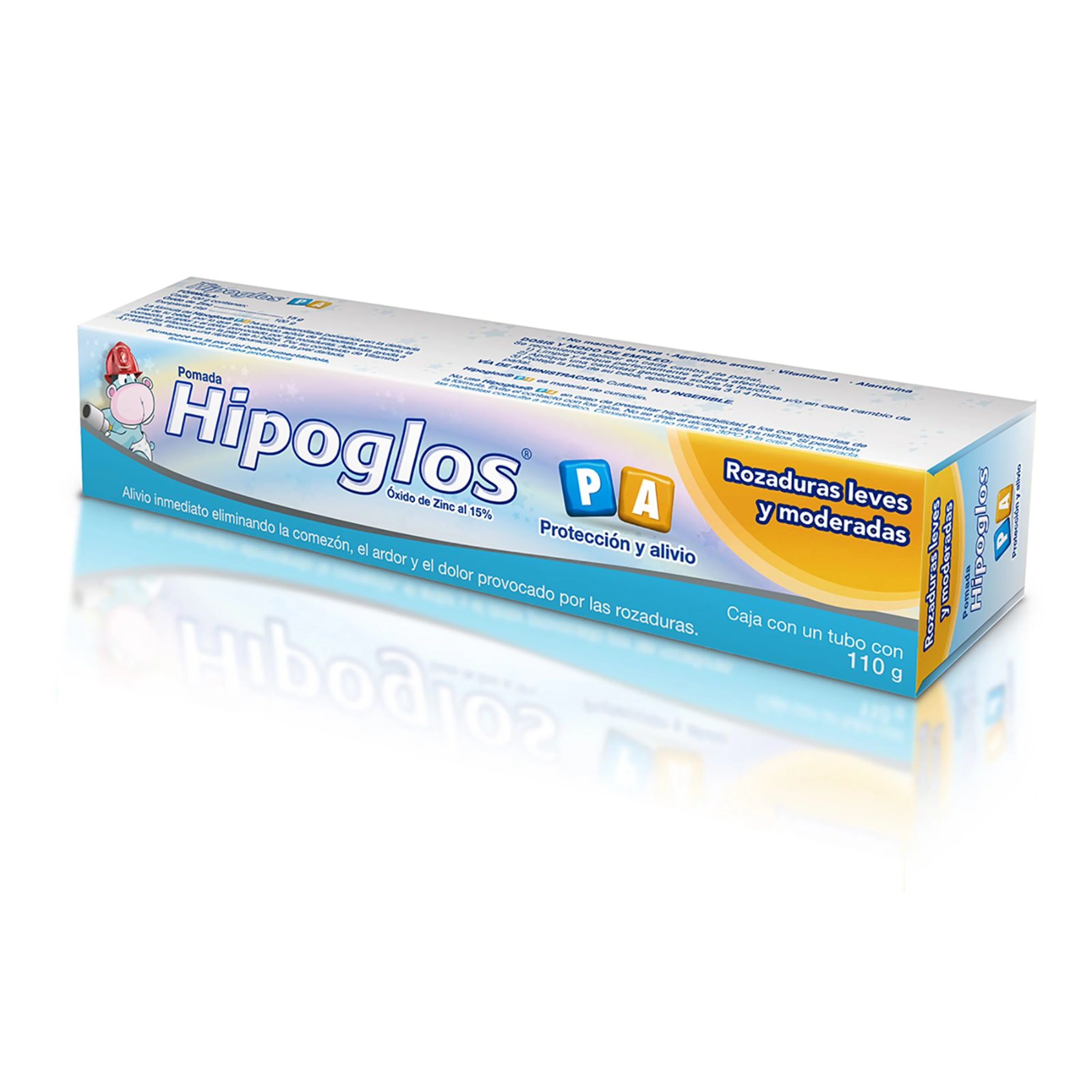 Hipoglos Pomada Óxido De Zinc 15% 110 G