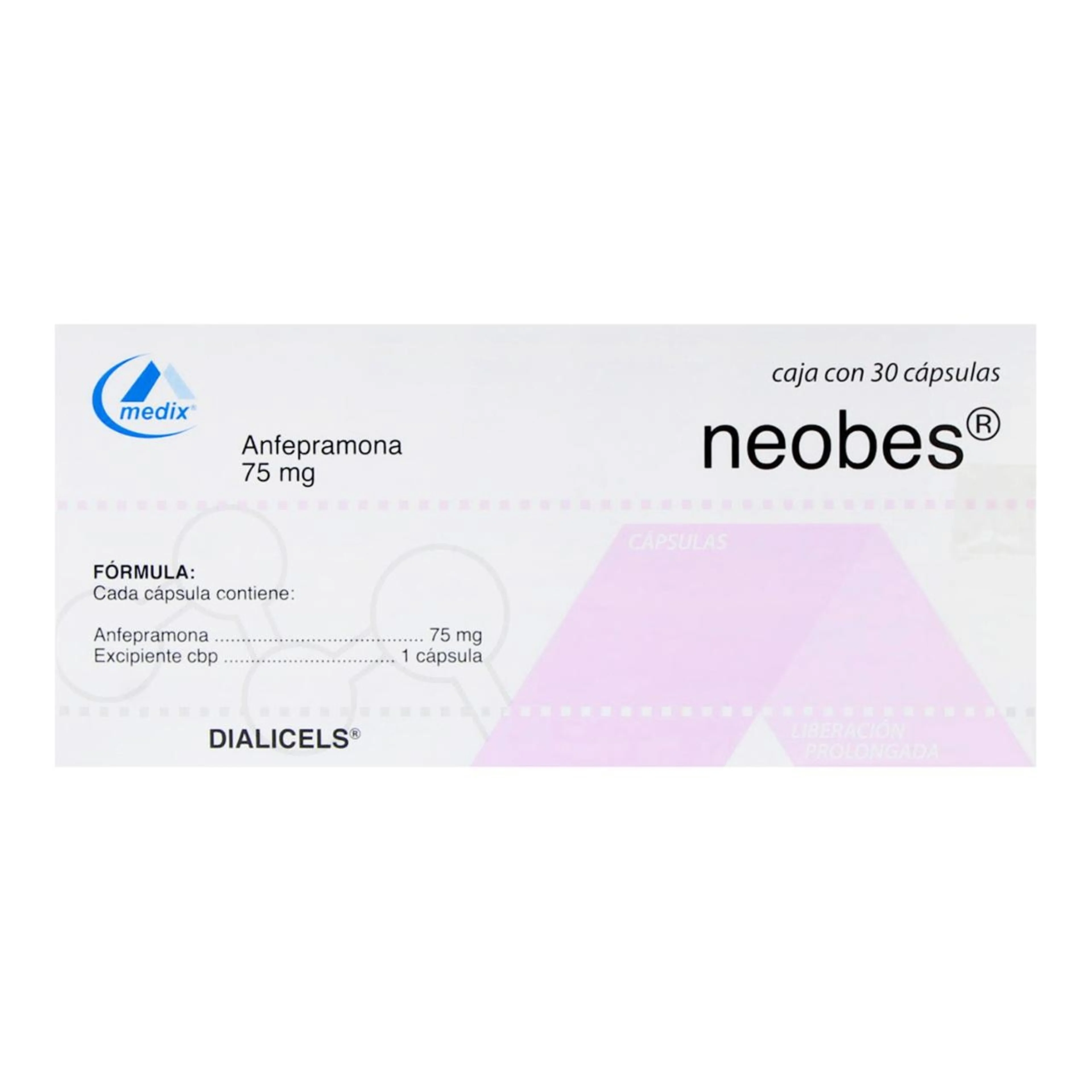 Neobes 75 Mg Con 30 Cápsulas