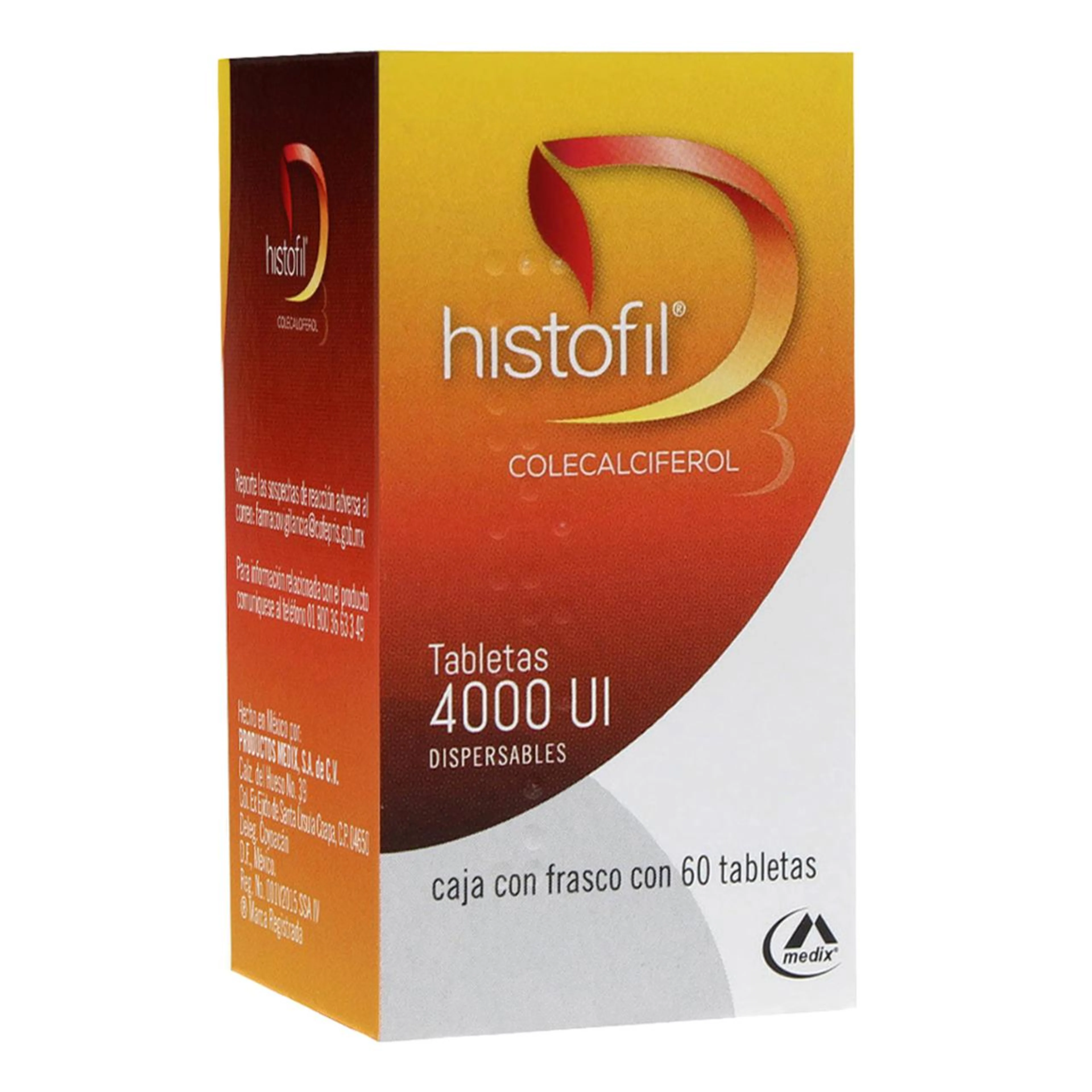 Histofil 4000 Ui Con 60 Tabletas