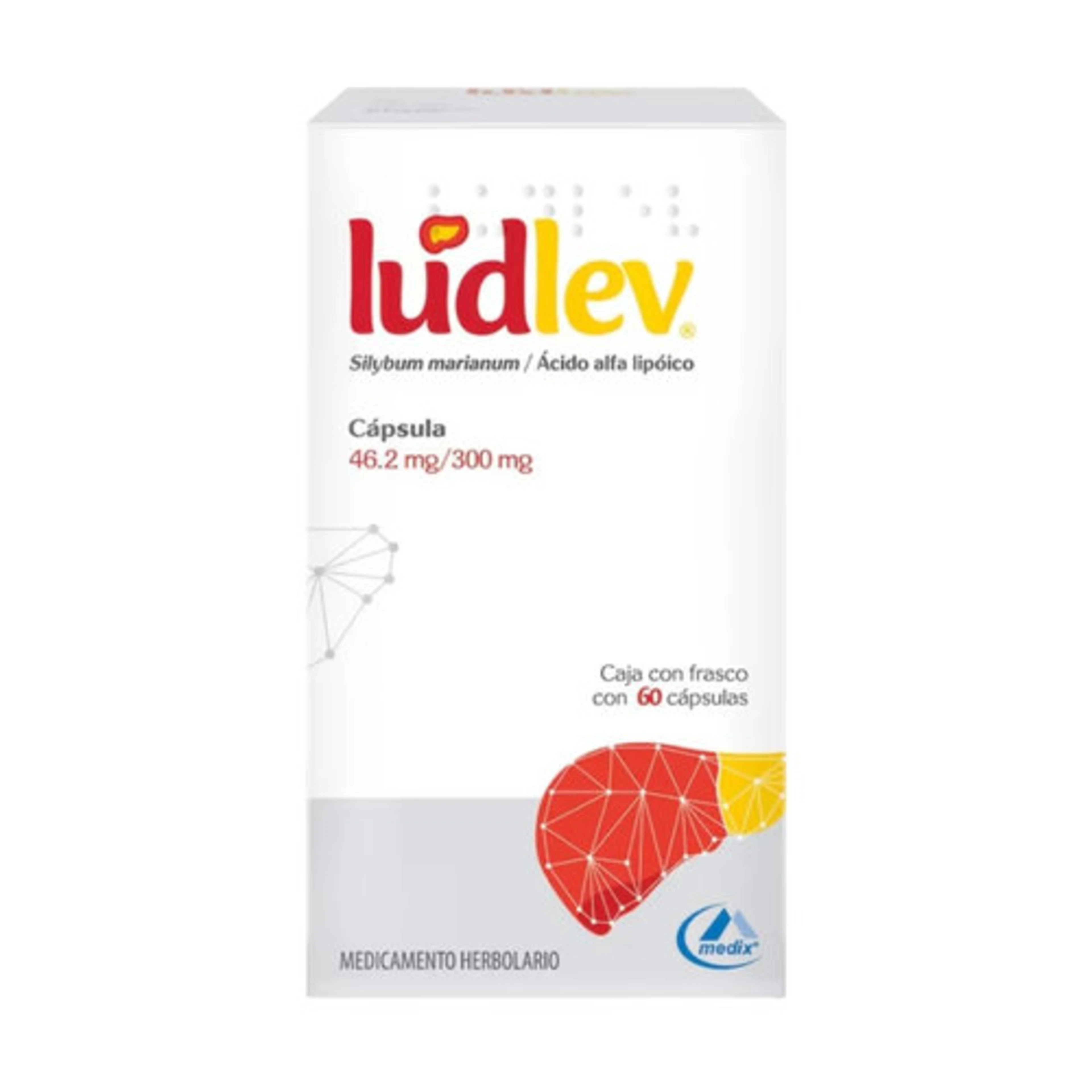 Ludlev 46.2/300 Mg Con 60 Cápsulas