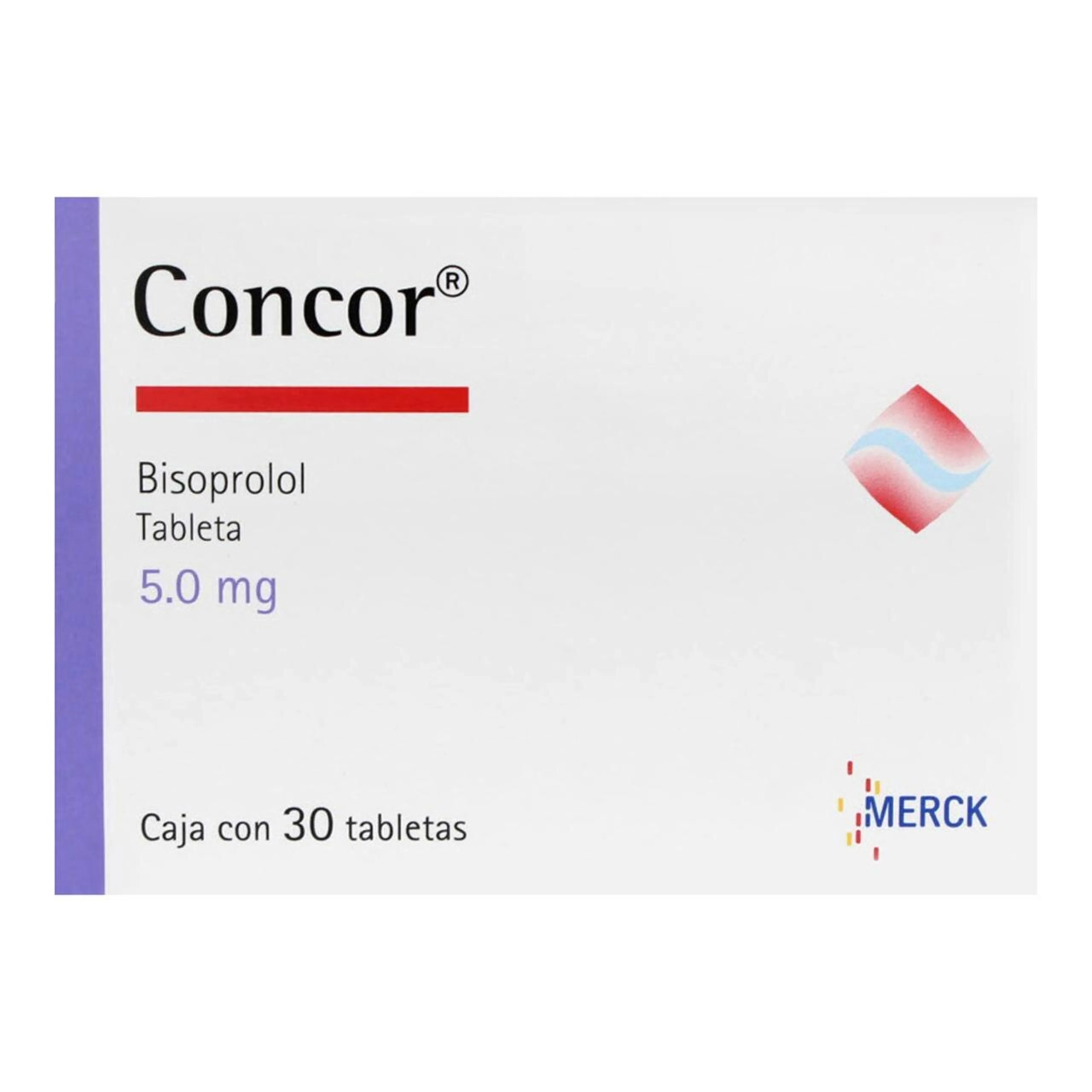 Concor 5 Mg Con 30 Tabletas