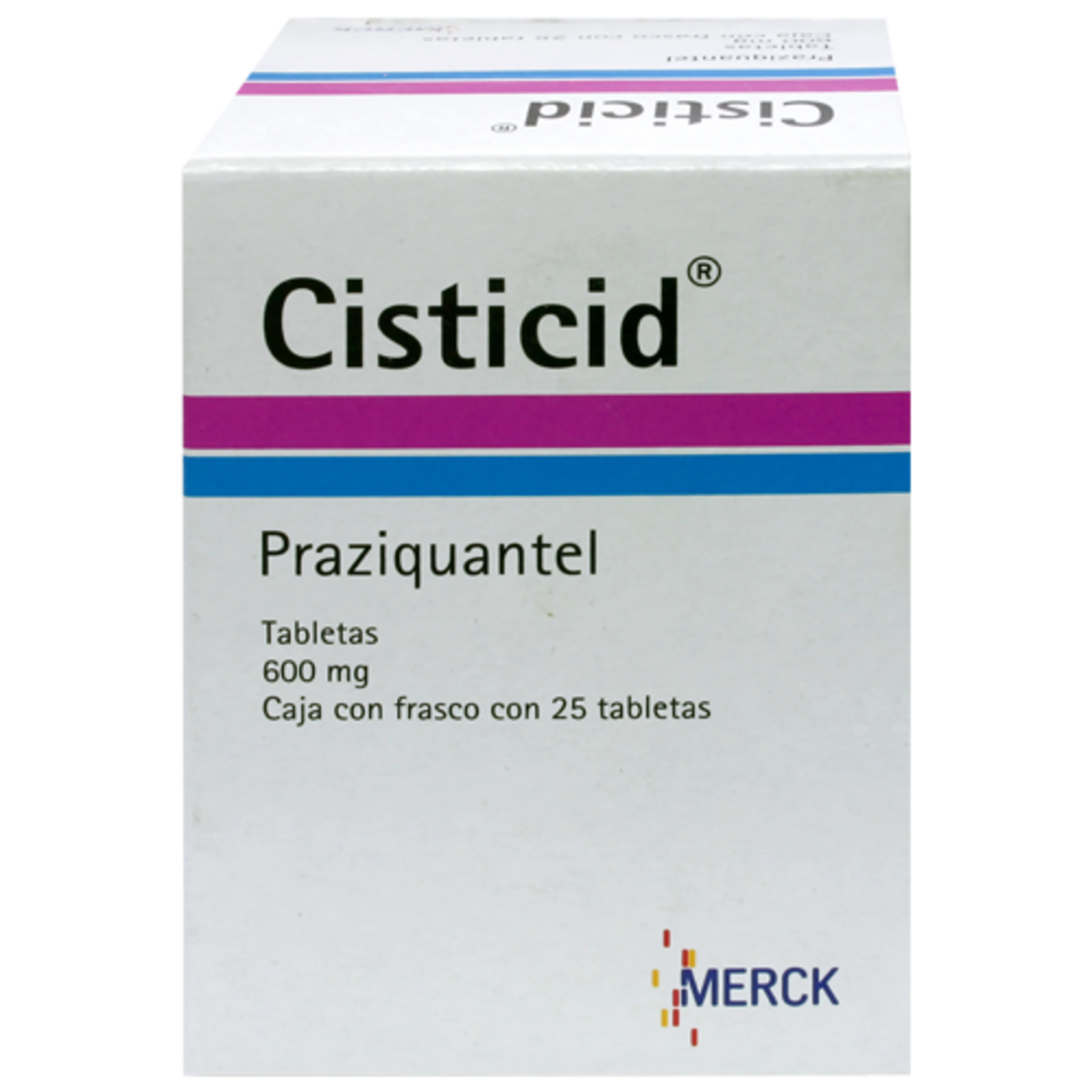Cisticid 600 Mg Con 25 Tabletas