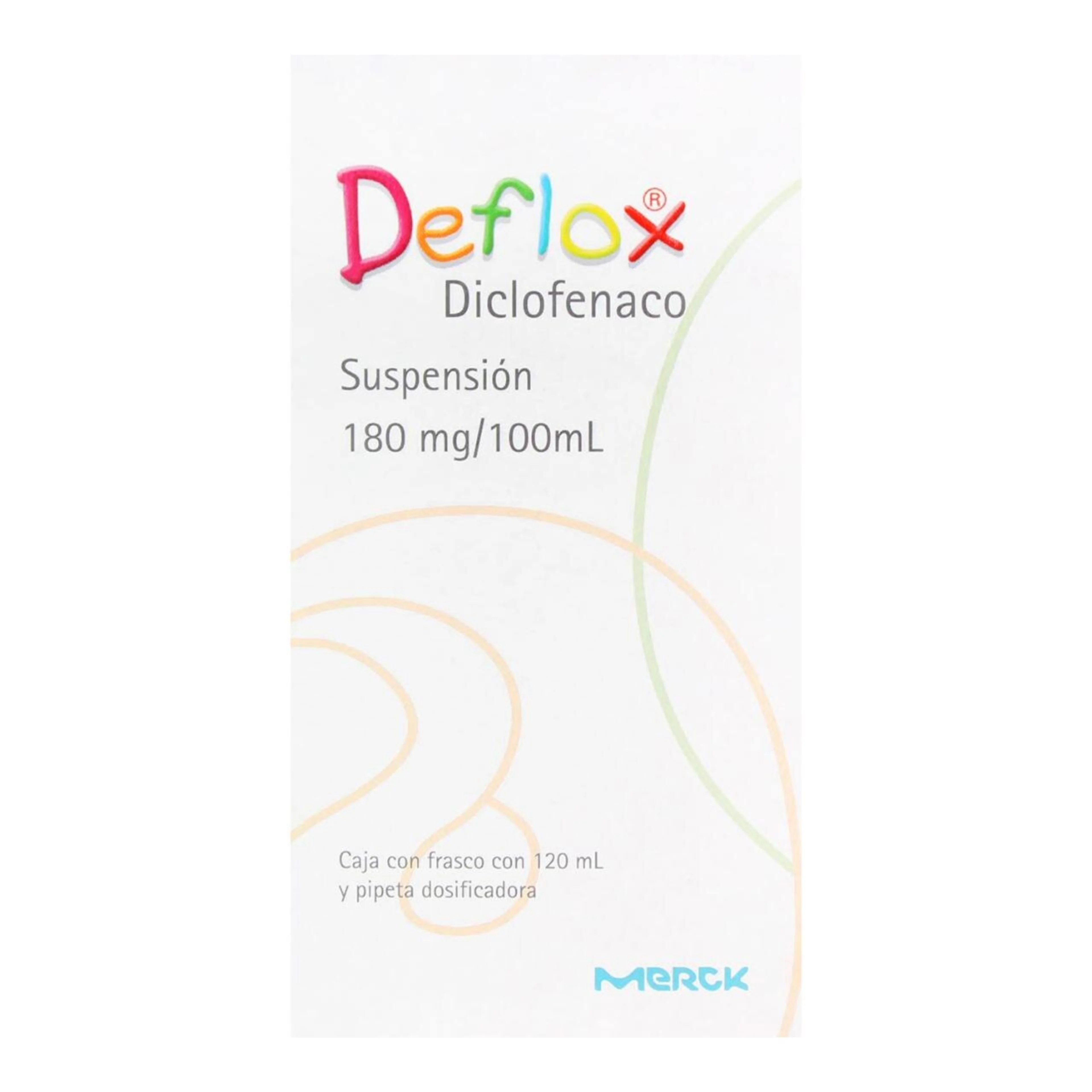 Deflox 180 Mg Con 120 Ml De Suspensión