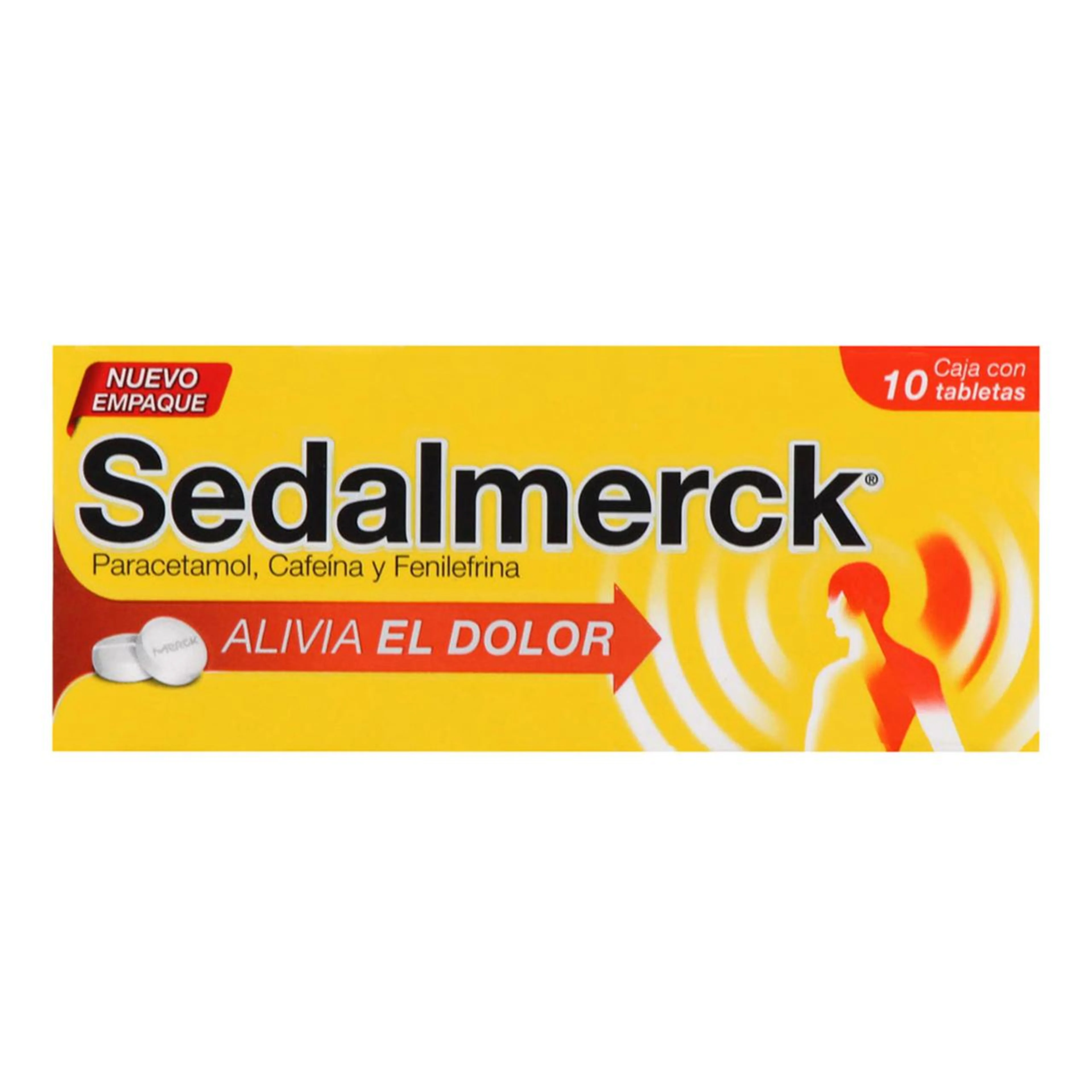 Sedalmerck 650 Mg Con 10 Tabletas
