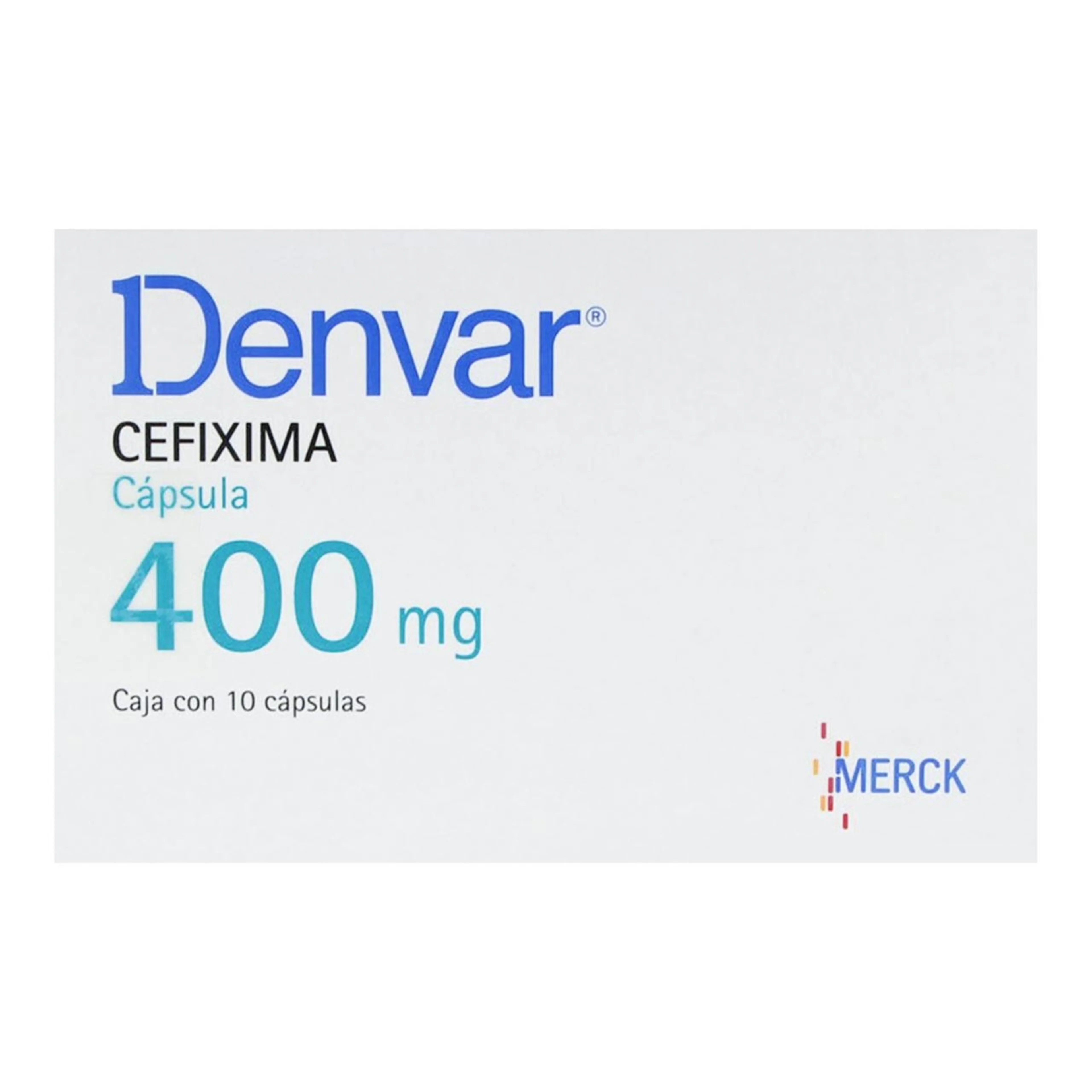 Denvar Cefixima 400 Mg Con 10 Cápsulas