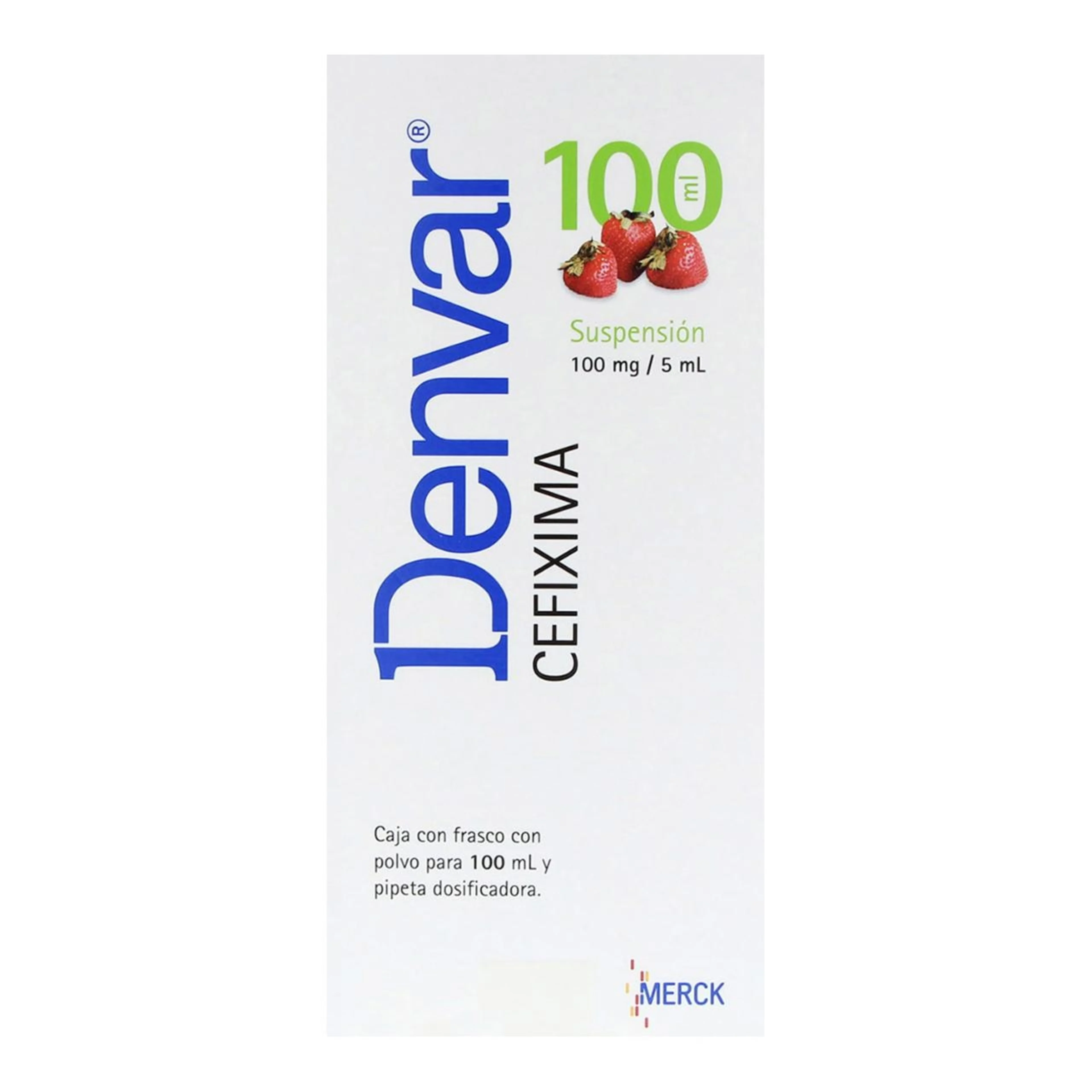 Denvar Ds Cefixima 100 Mg Polvo Para Suspensión 100 Ml