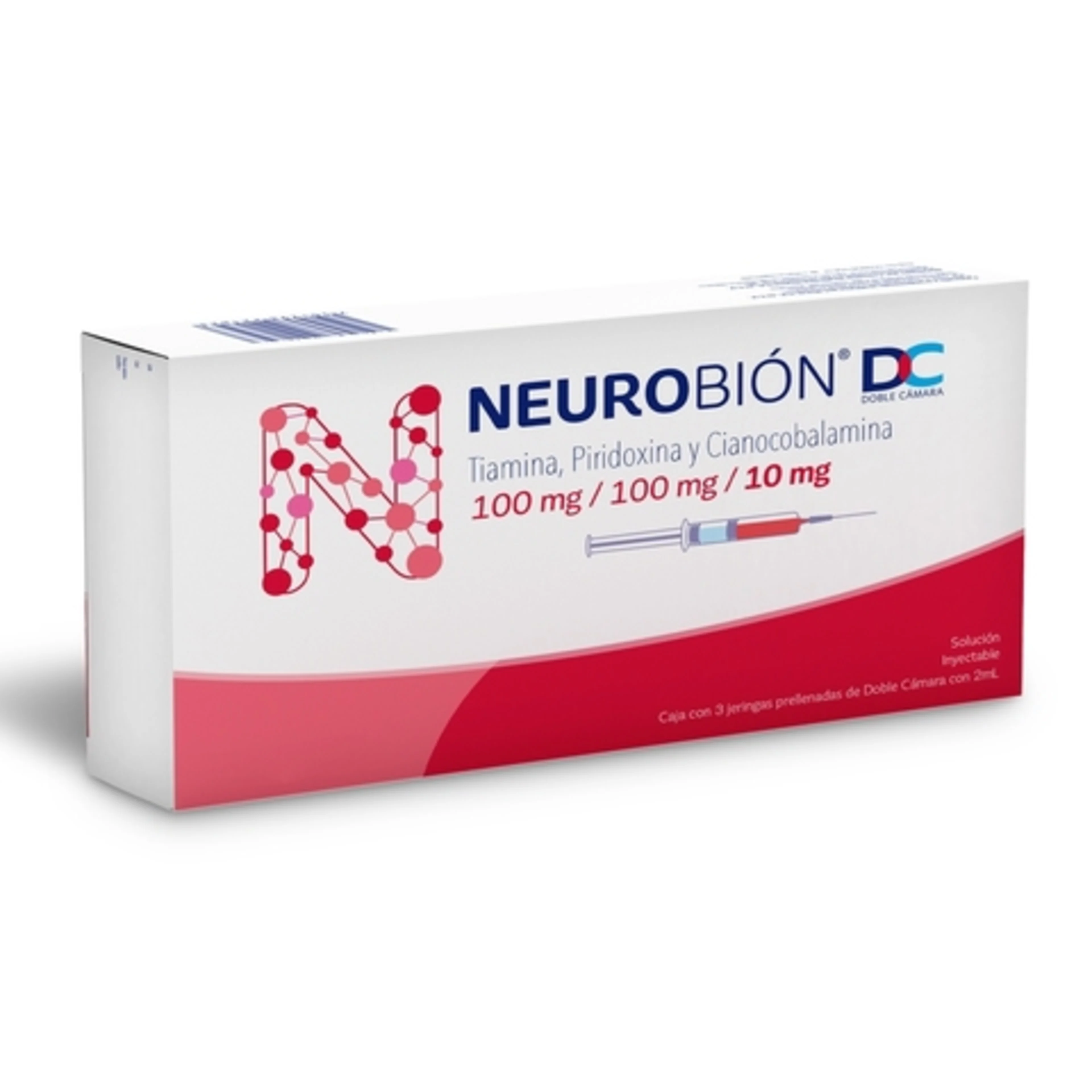 Neurobión Dc 100/100/10 Mg Con 3 Jeringas Prellenadas