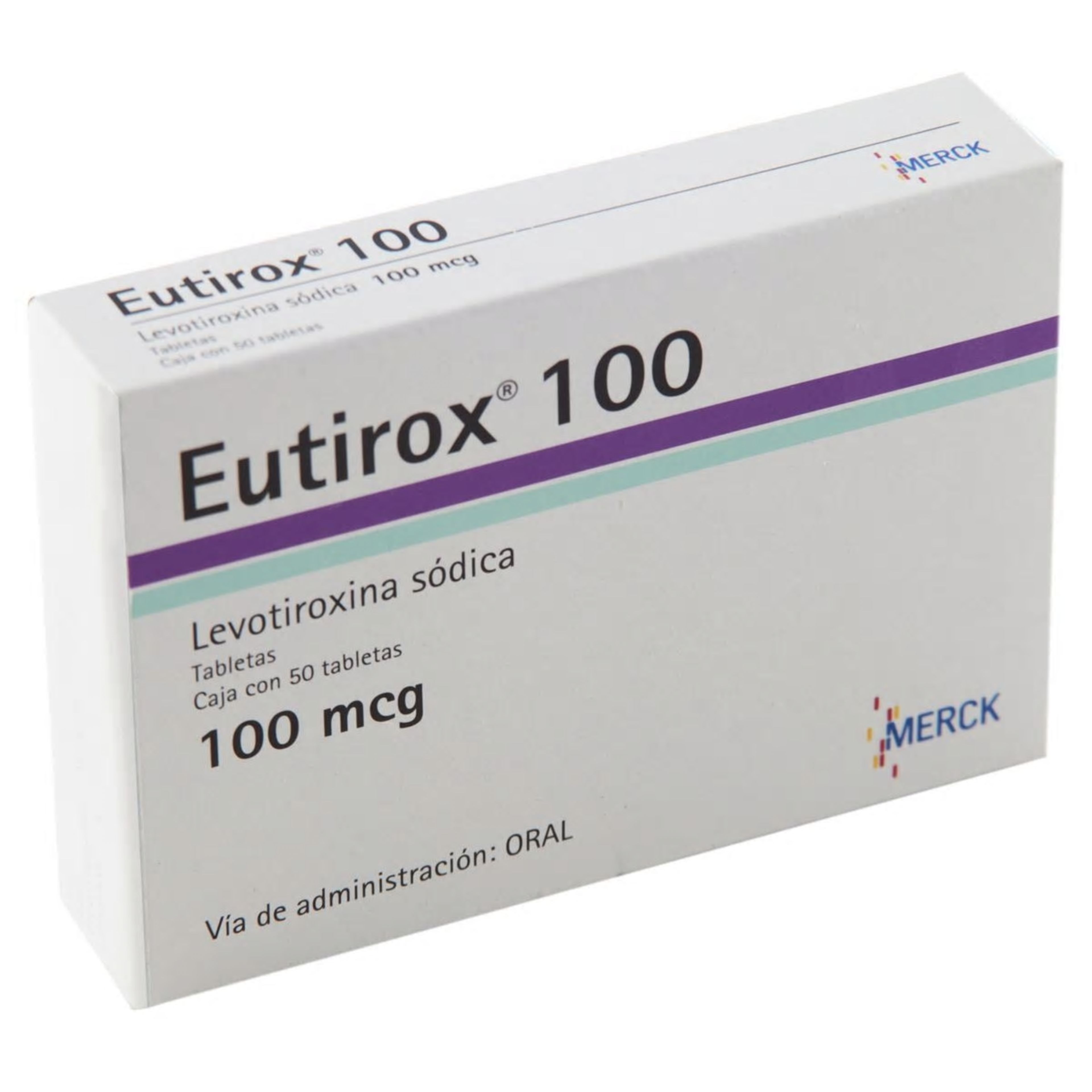Eutirox 100 Mcg Con 50 Tabletas
