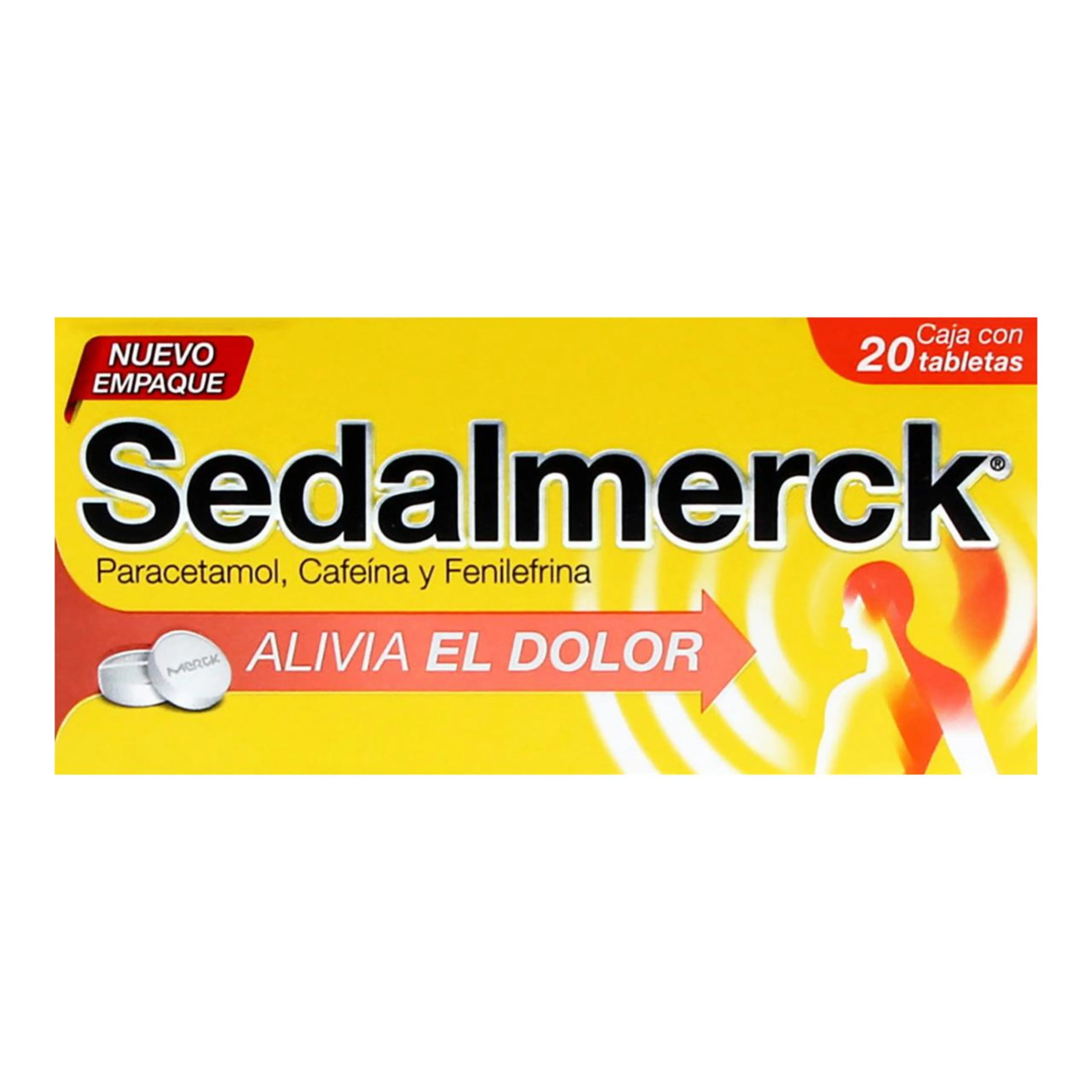 Sedalmerck 500 Mg 20 Tabletas