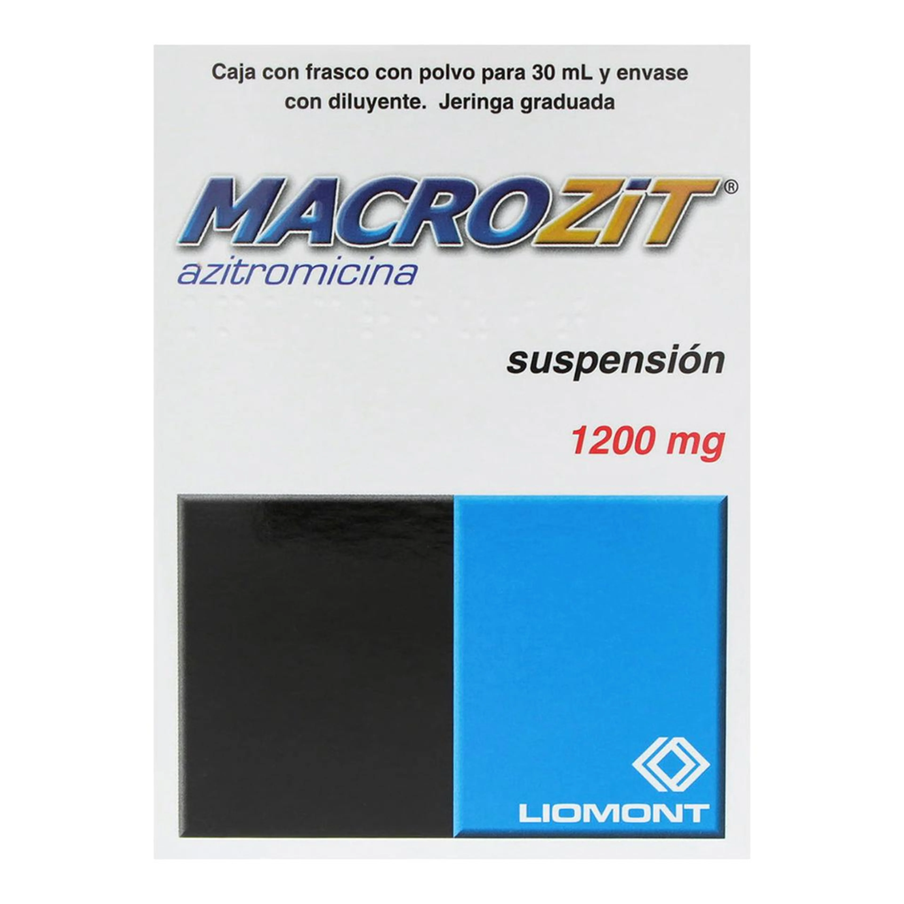 Macrozit Azitromicina 1200 Mg Suspensión Oral 30 Ml