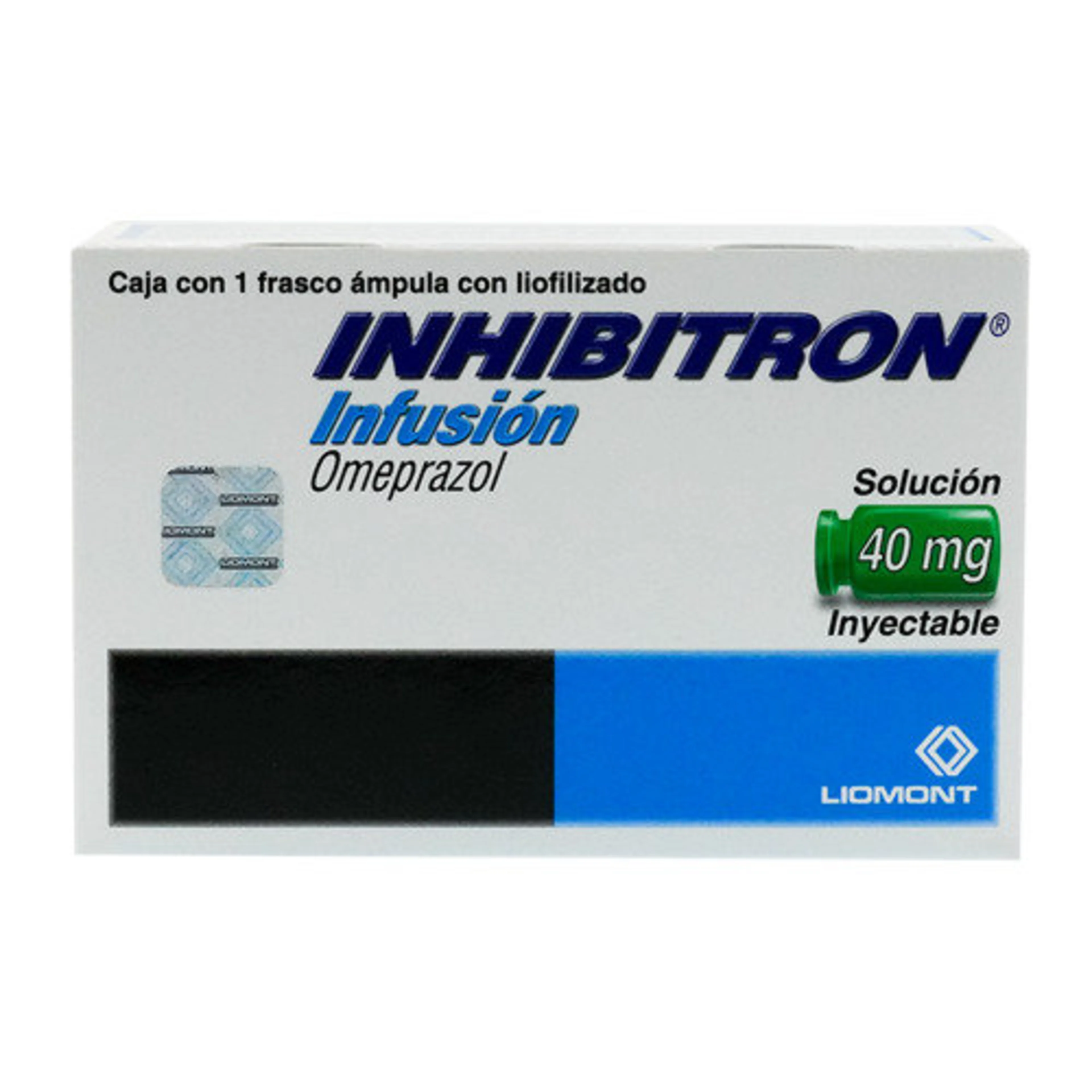 Inhibitron Infusium 40 Mg Con 1 Solución Inyectable