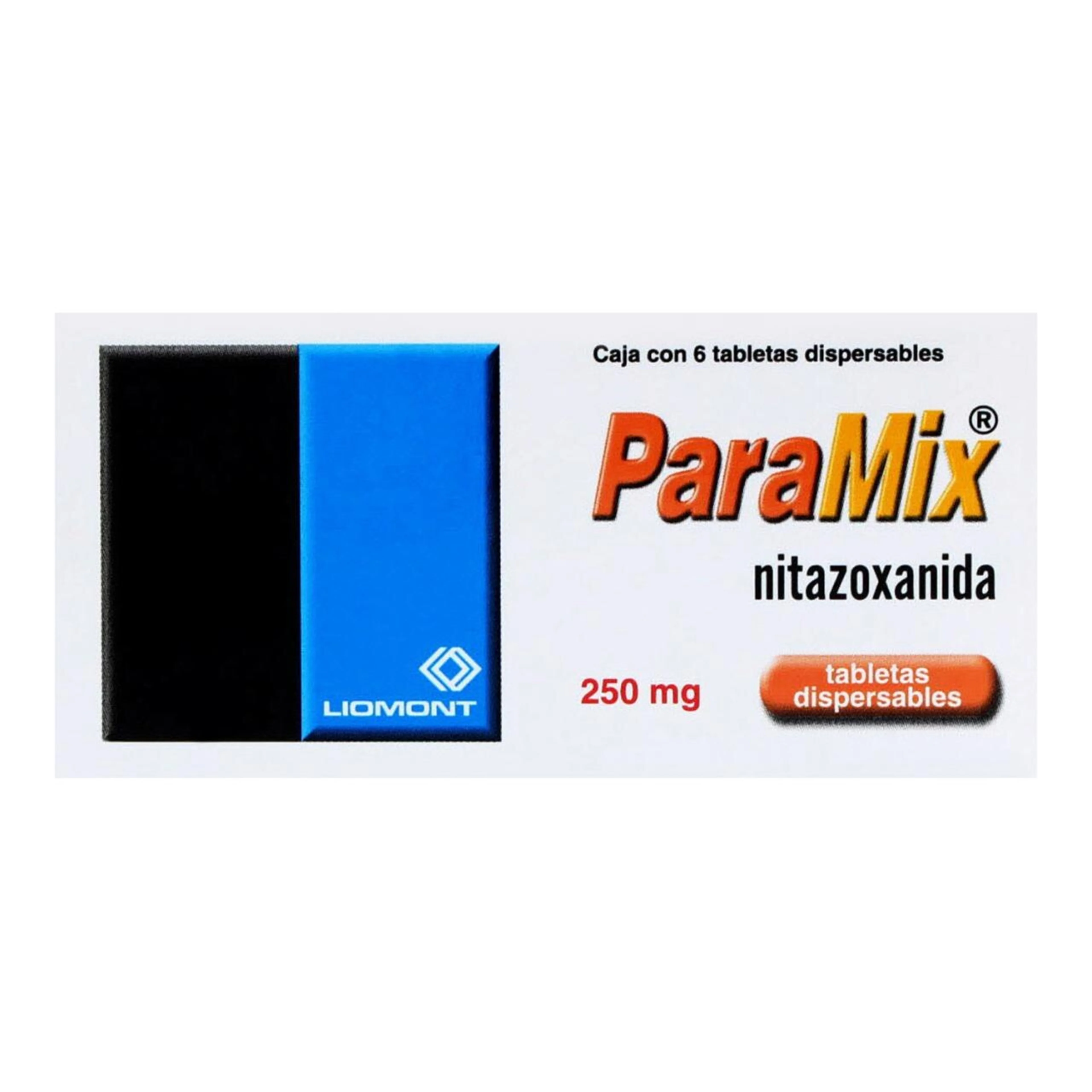 Paramix 250 Mg Con 6 Tabletas