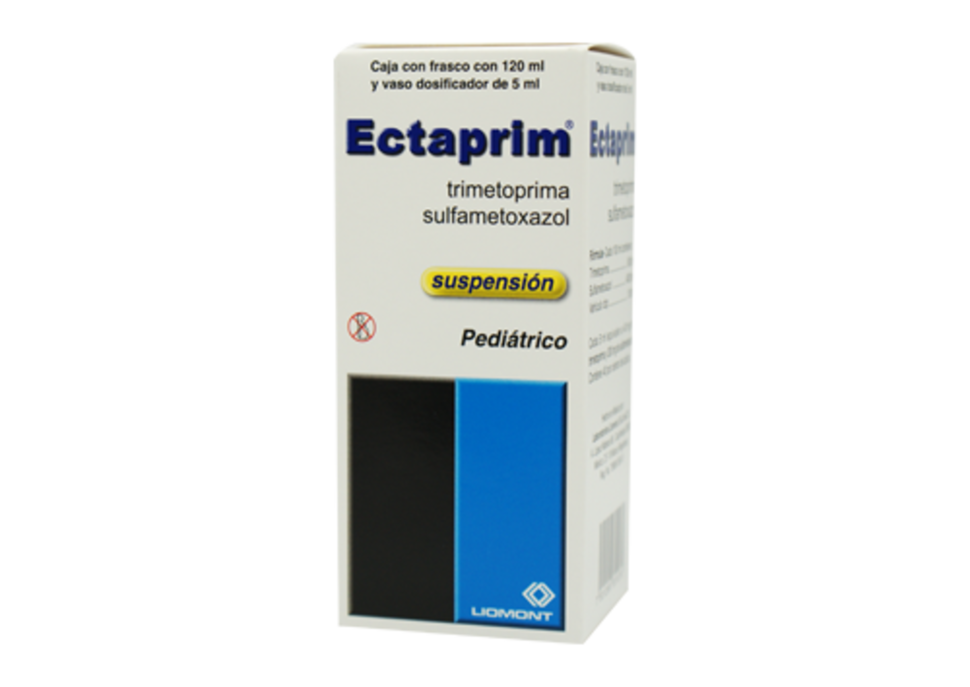 Ectaprim Sulfametoxazol Trimetoprima 160/800 Mg Suspensión Con 120 Ml