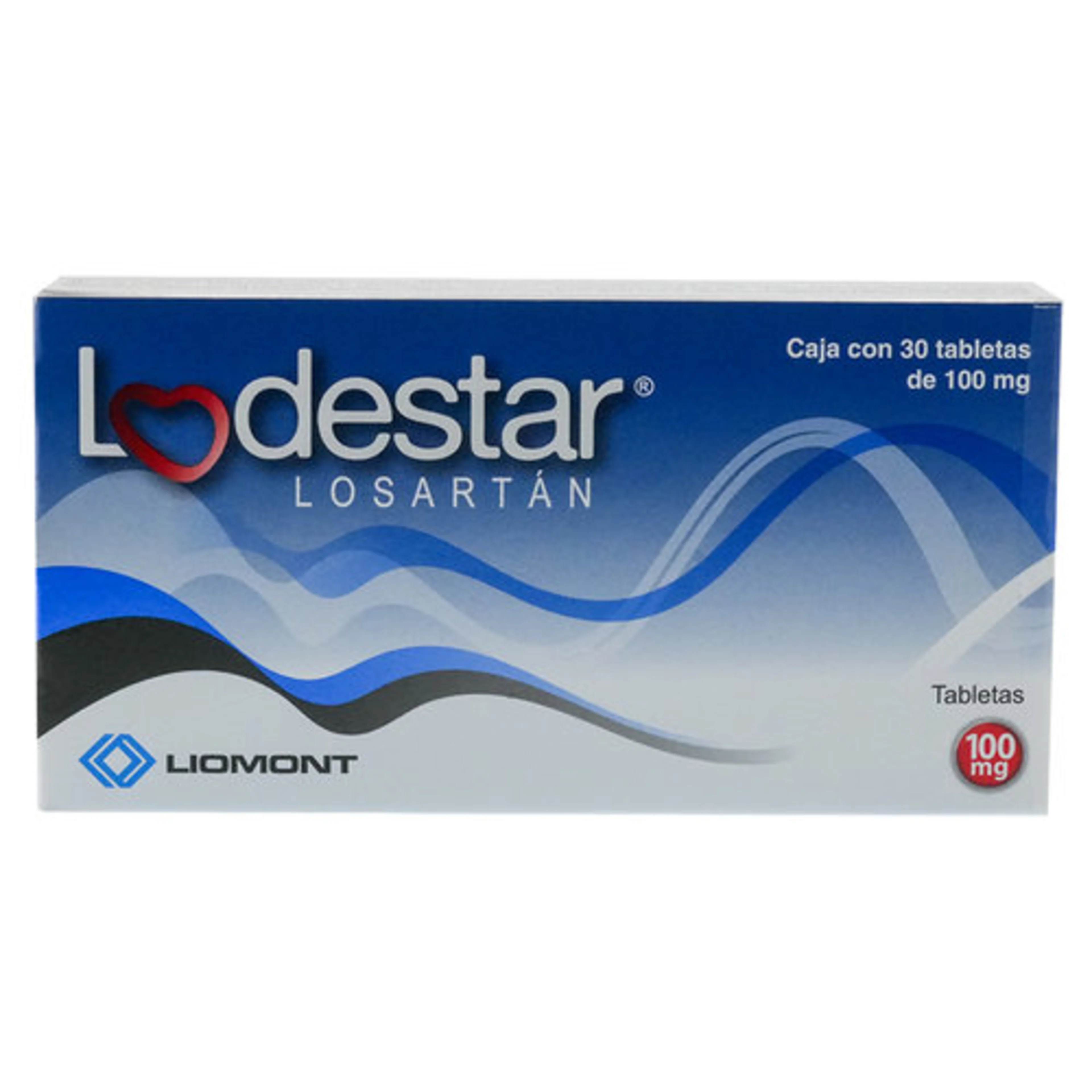 Lodestar 100 Mg Con 30 Tabletas
