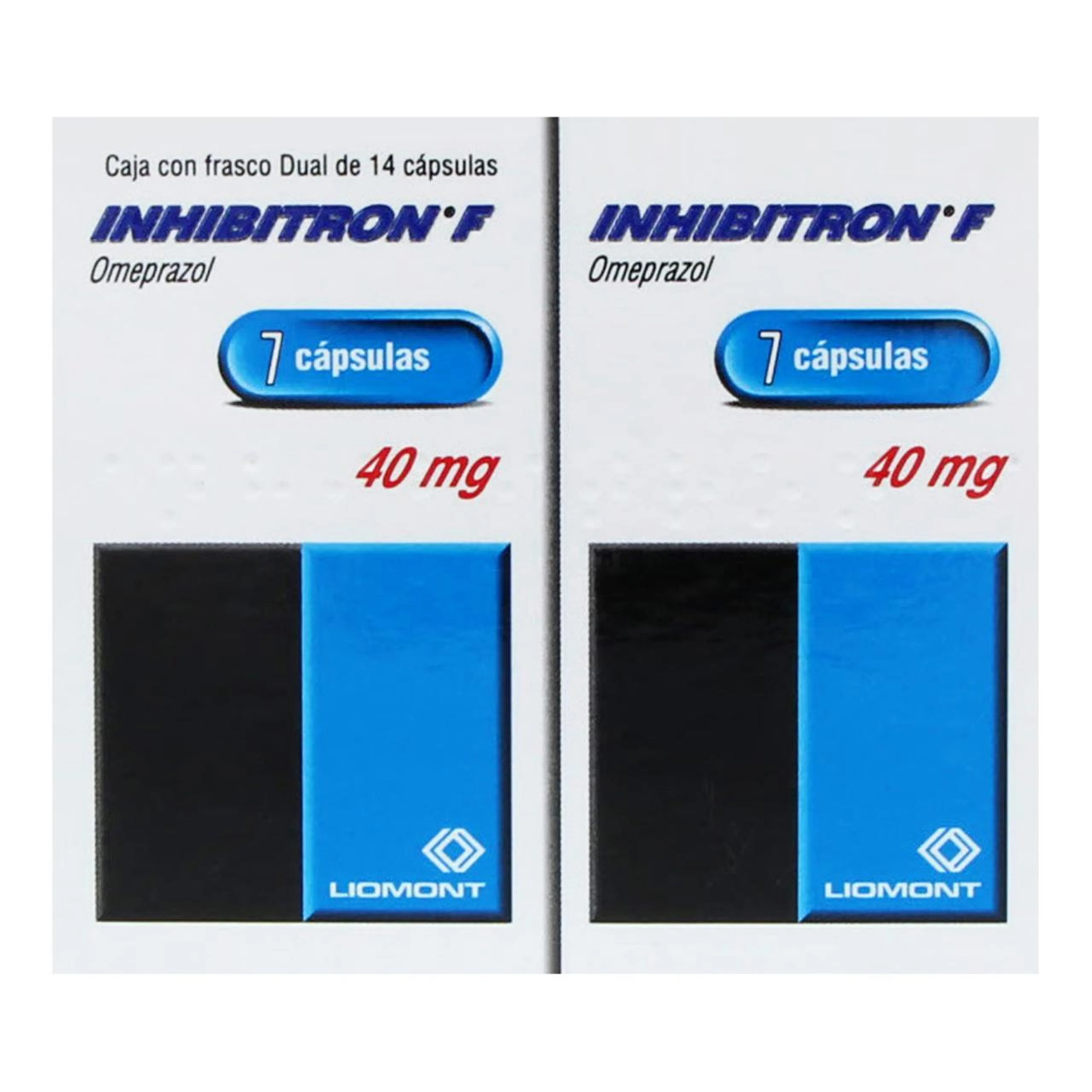 Inhibitron F 40 Mg Con 7 Cápsulas Duopack