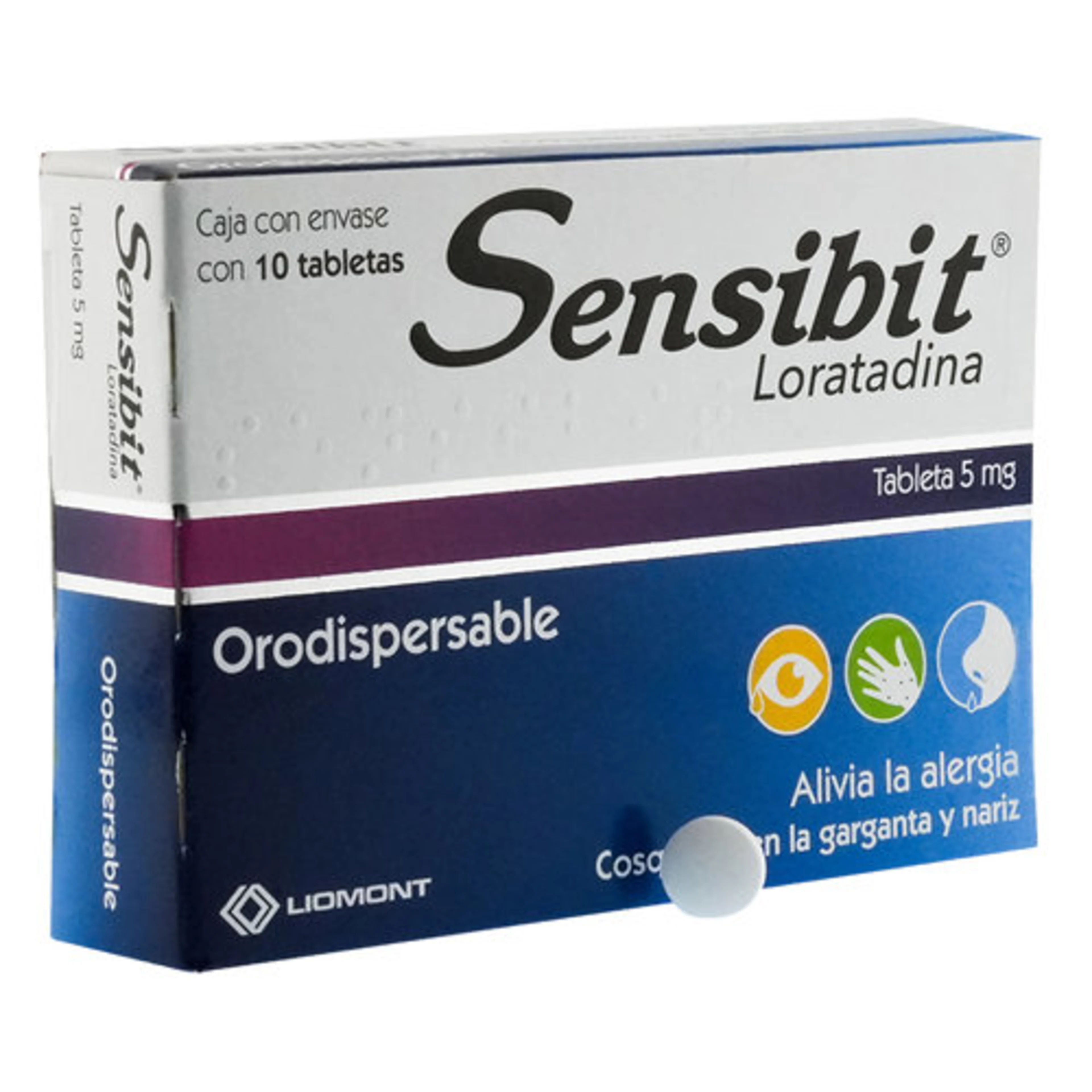 Sensibit 5 Mg Con 10 Tabletas