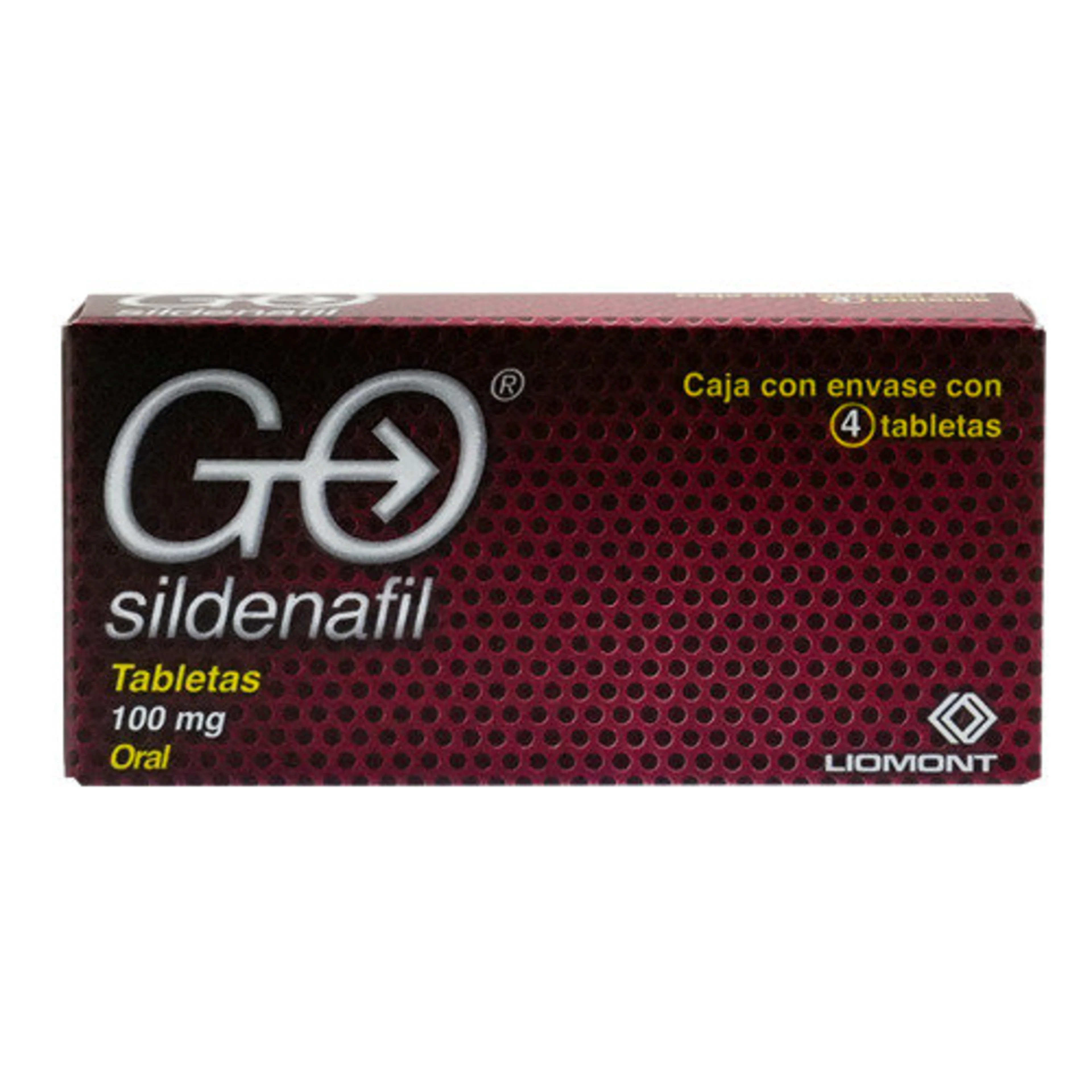 Go 100 Mg Con 4 Tabletas