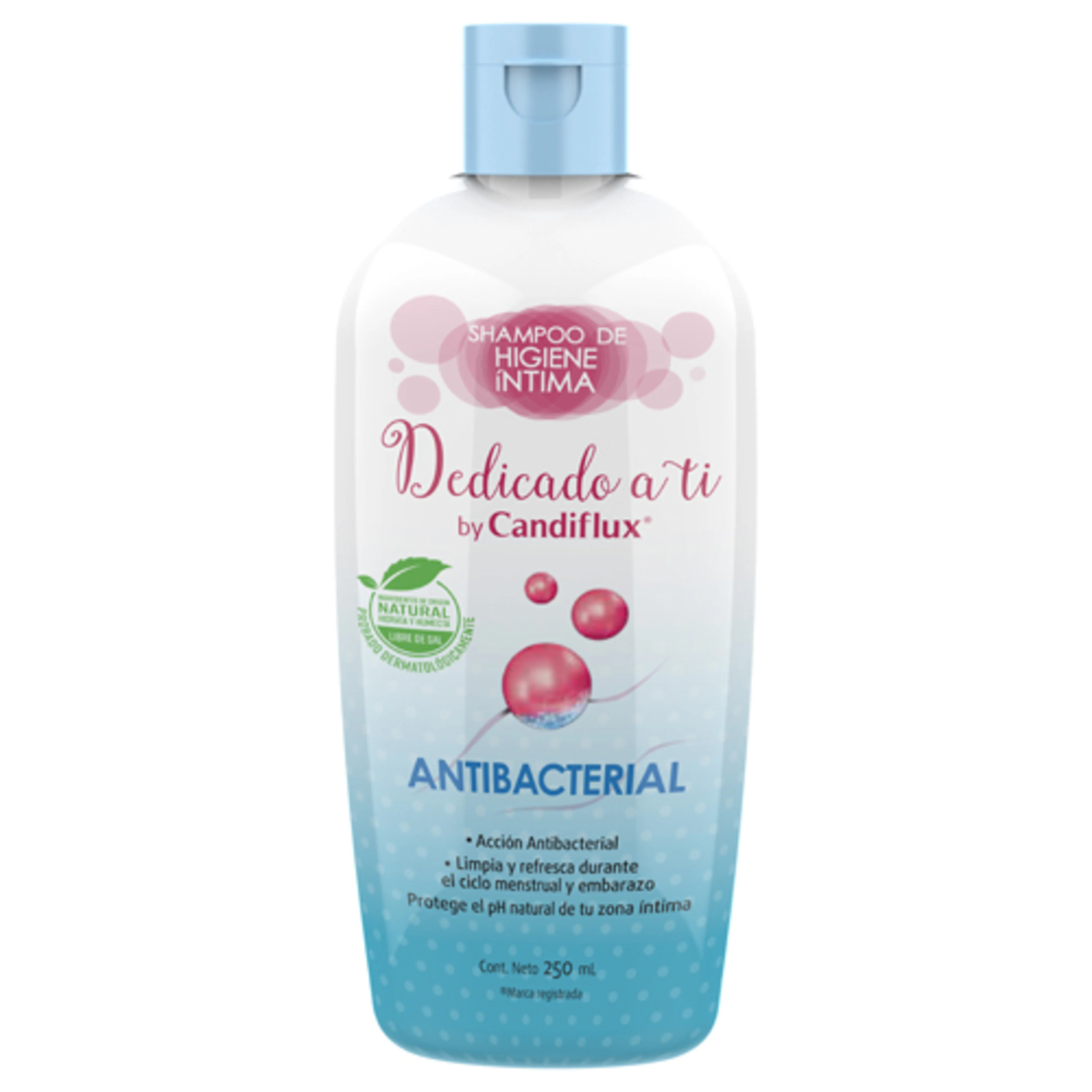 Candiflux Shampoo Higiene Íntima Antibacterial 250 Ml