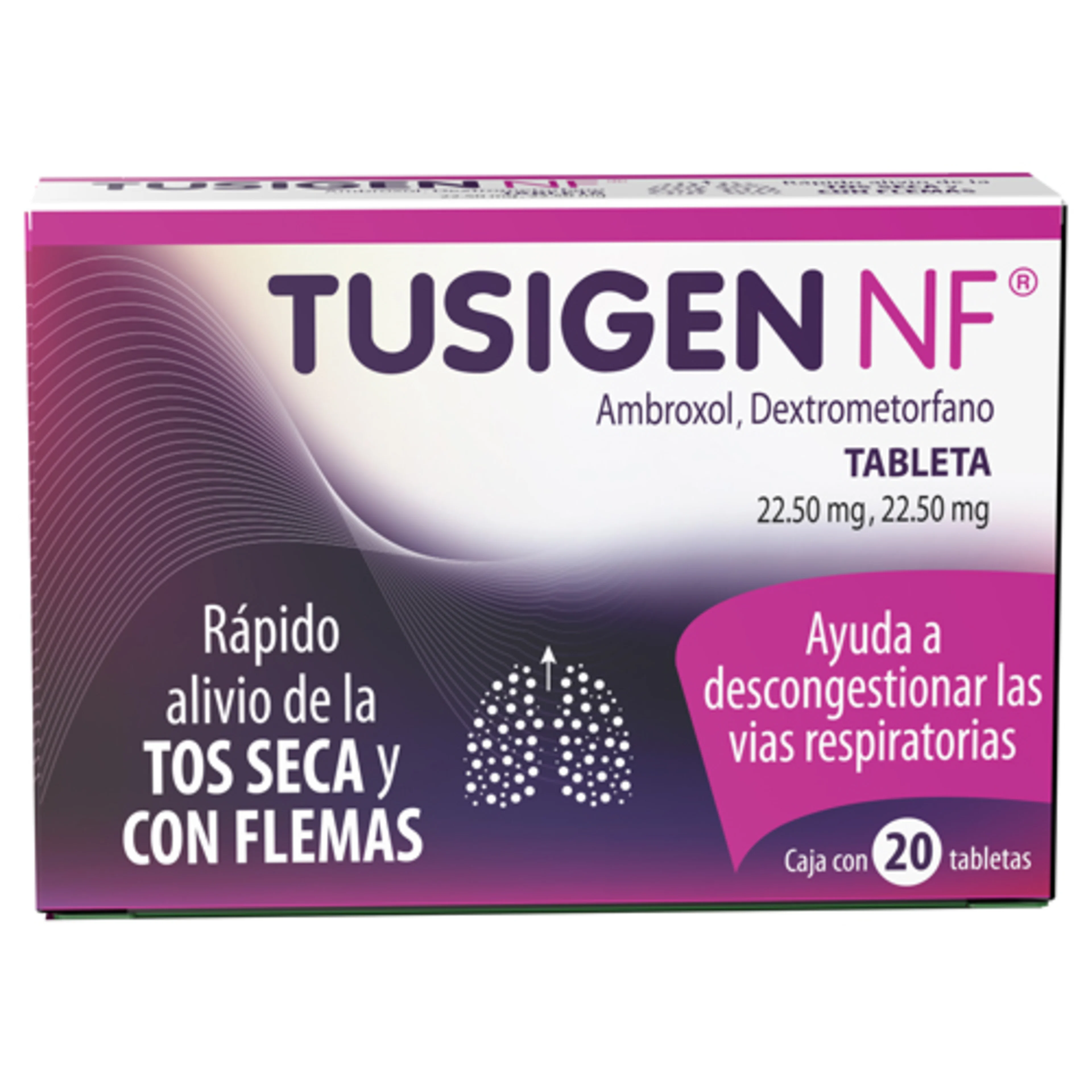 Tusigen Nf 225/225 Mg Con 20 Tabletas
