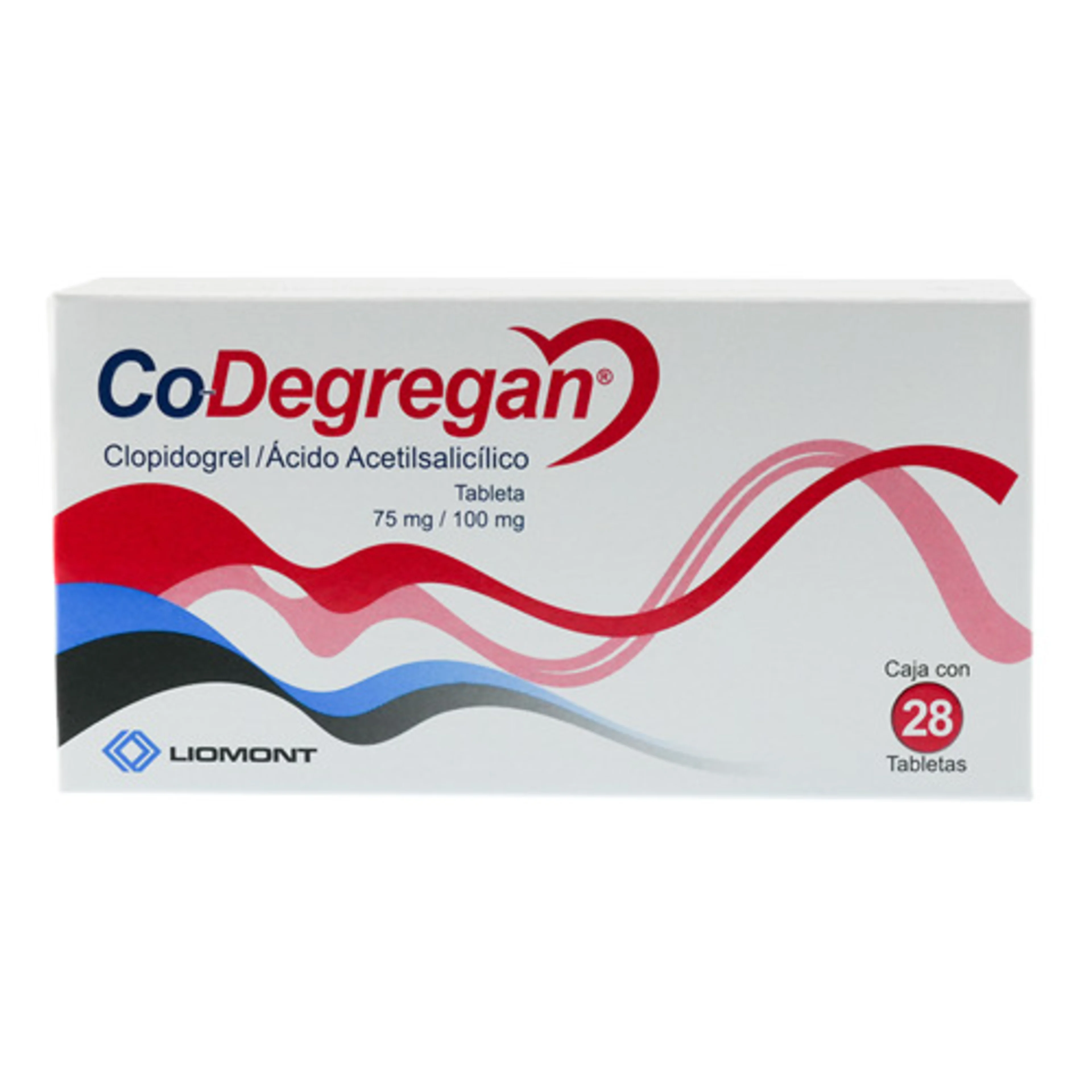 Codegregan 75/100 Mg Con 28 Tabletas